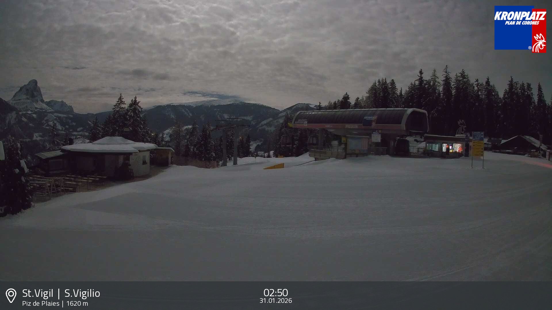 Archived image Webcam top station Piz de Plaies, Plan de Corones