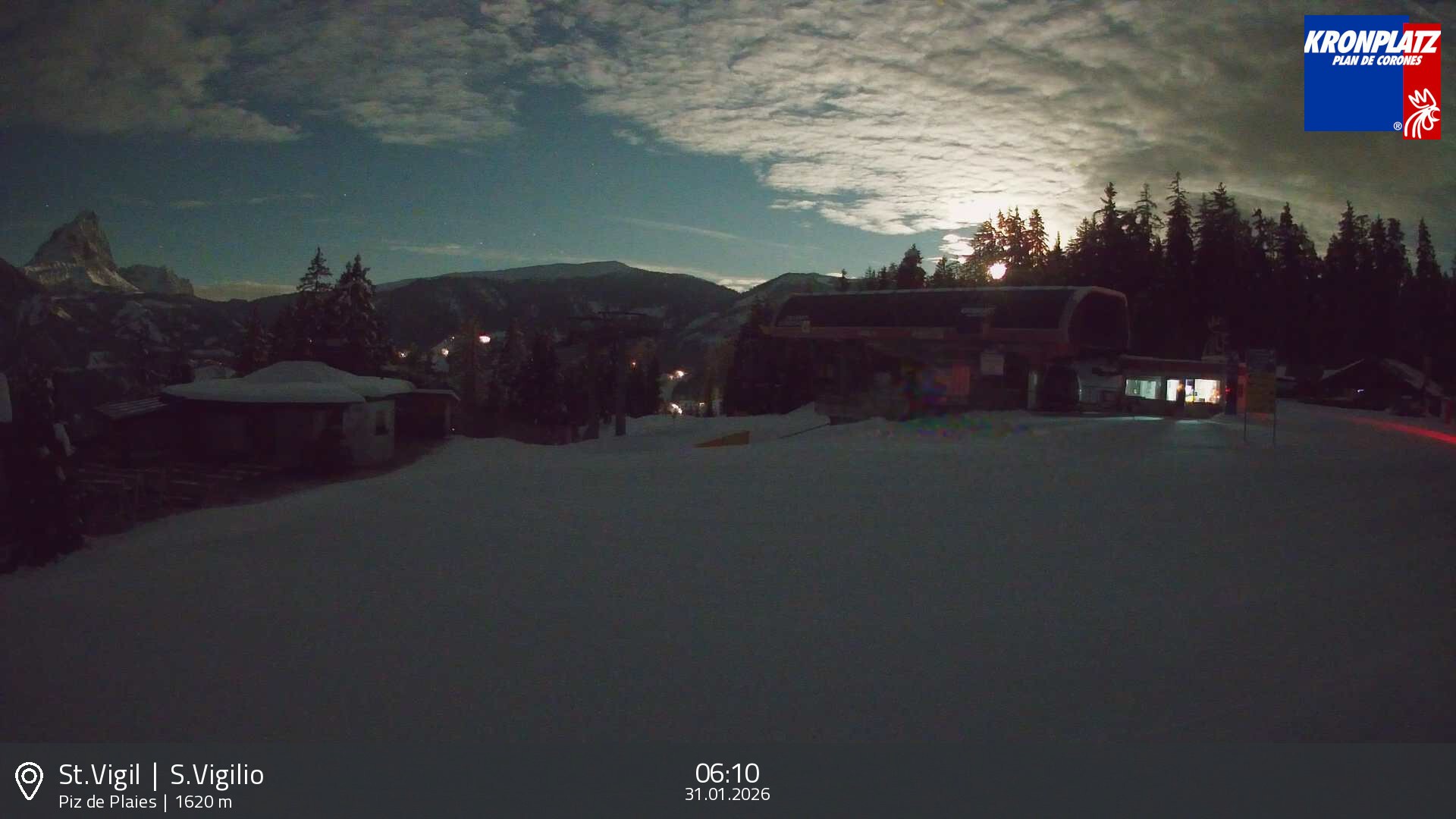 Archived image Webcam top station Piz de Plaies, Plan de Corones