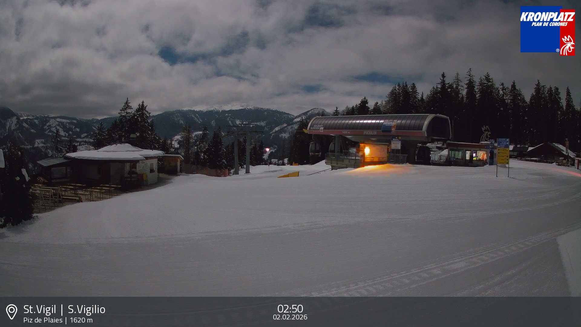 Archiv Foto Webcam Piz de Plaies, Kronplatz