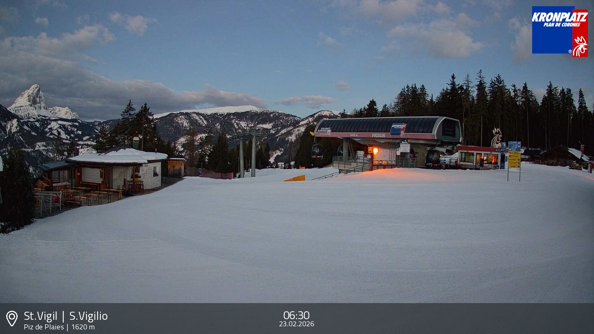 Archiv Foto Webcam Piz de Plaies, Kronplatz