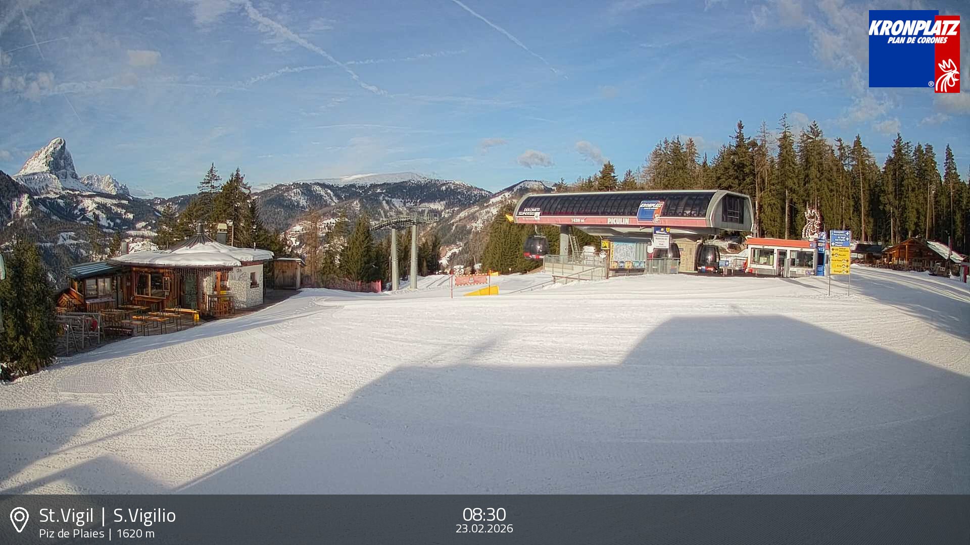 Archiv Foto Webcam Piz de Plaies, Kronplatz