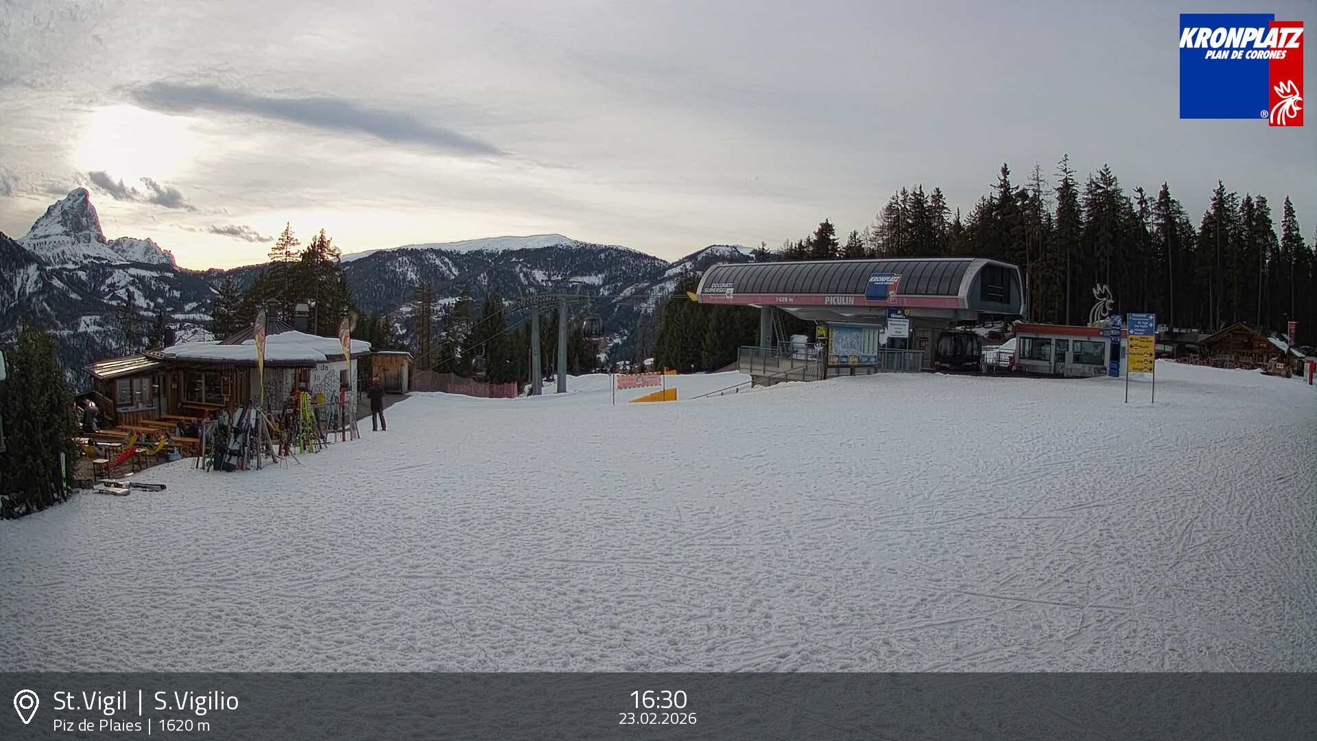 Archiv Foto Webcam Piz de Plaies, Kronplatz