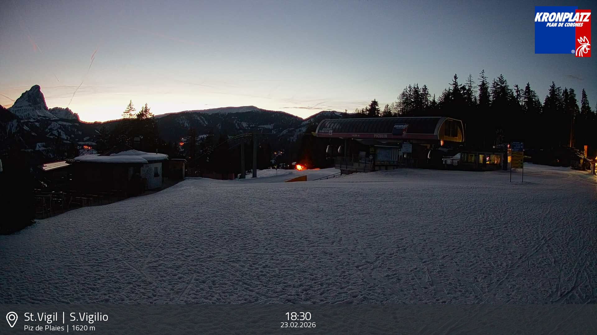 Archiv Foto Webcam Piz de Plaies, Kronplatz