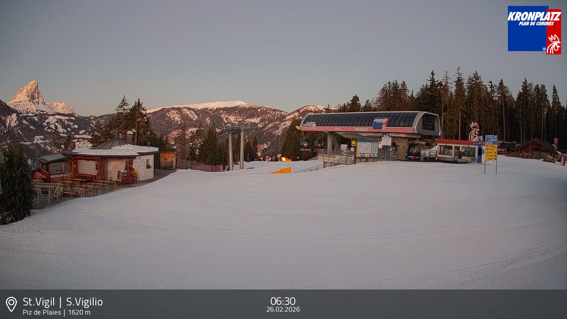 Archived image Webcam top station Piz de Plaies, Plan de Corones