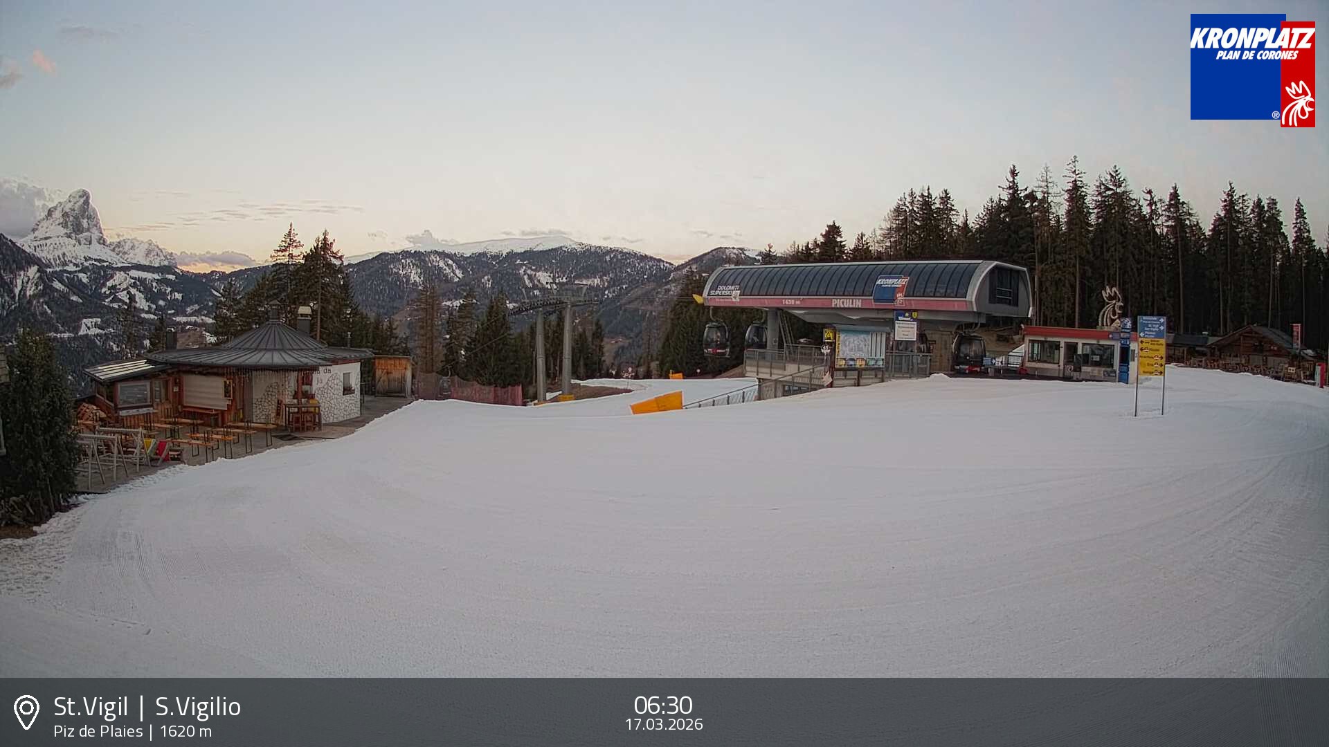 Archiv Foto Webcam Piz de Plaies, Kronplatz