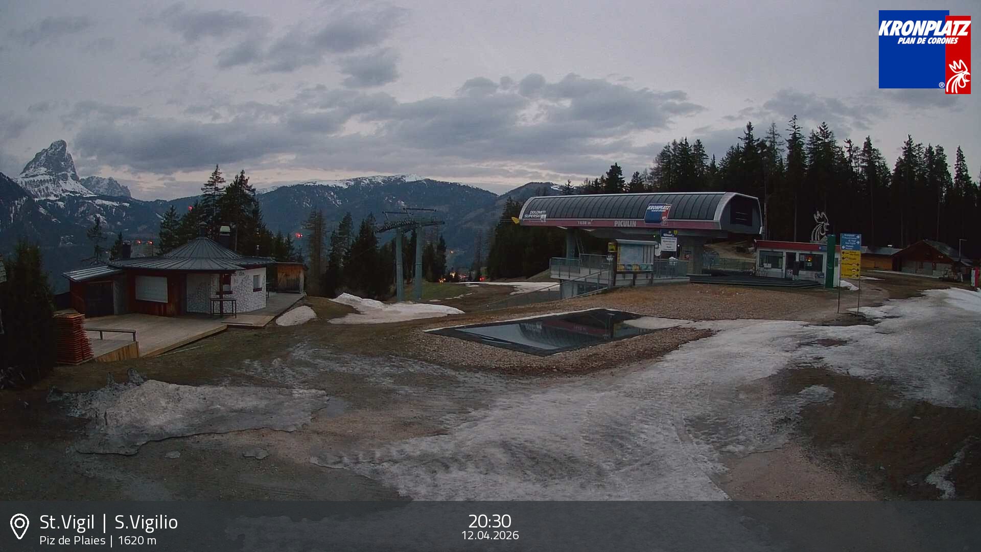 Archived image Webcam top station Piz de Plaies, Plan de Corones