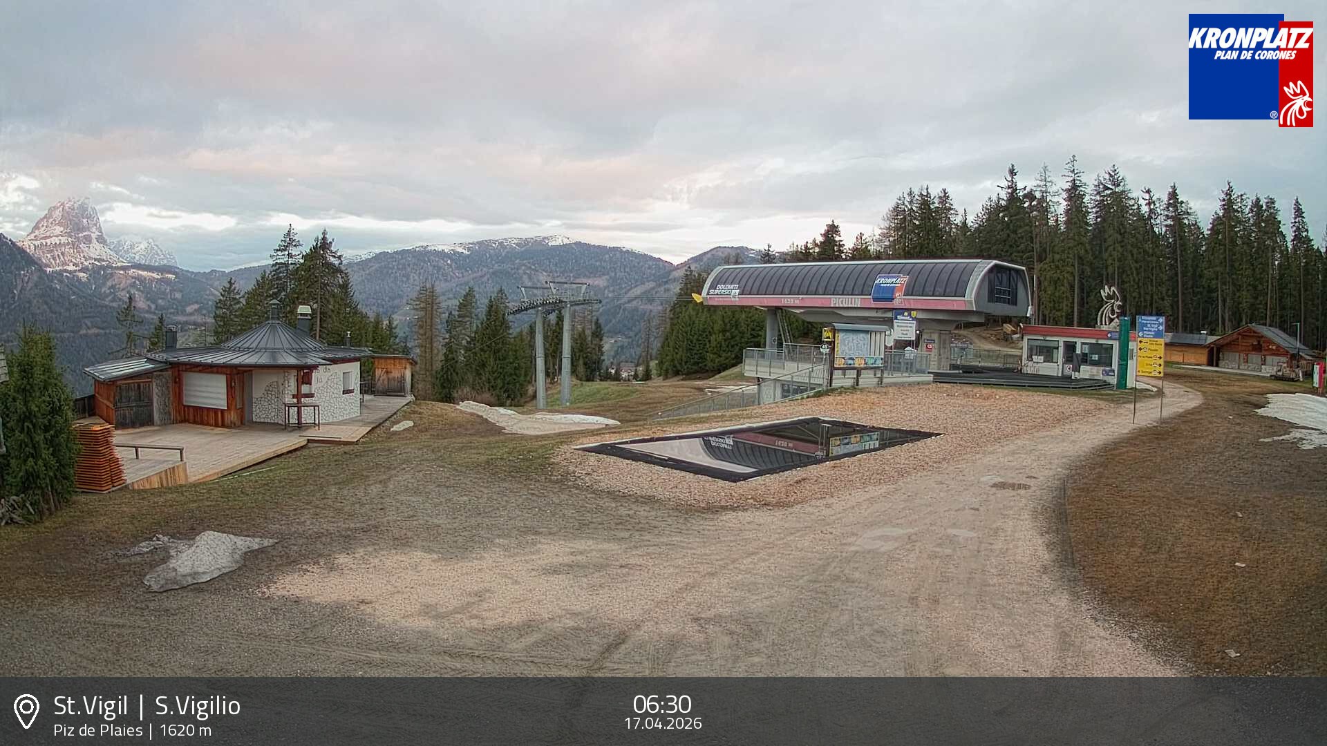 Archived image Webcam top station Piz de Plaies, Plan de Corones