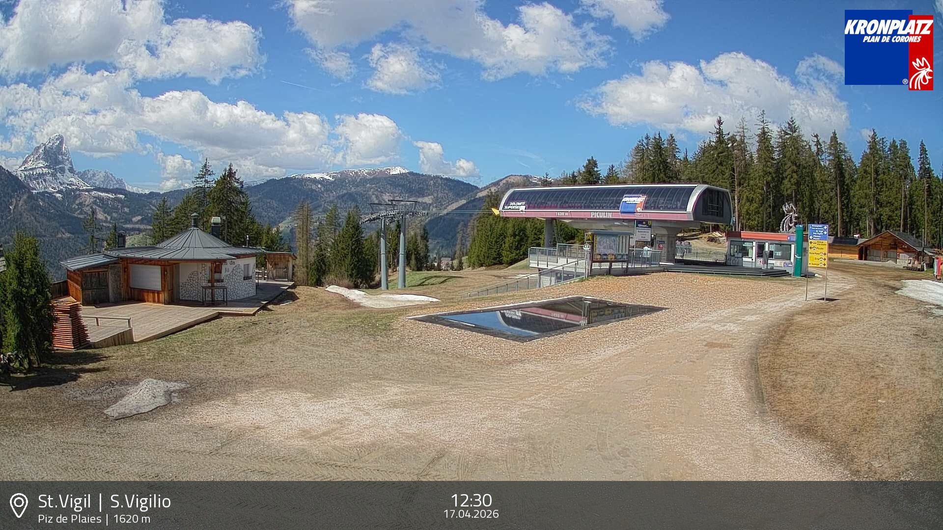 Archived image Webcam top station Piz de Plaies, Plan de Corones