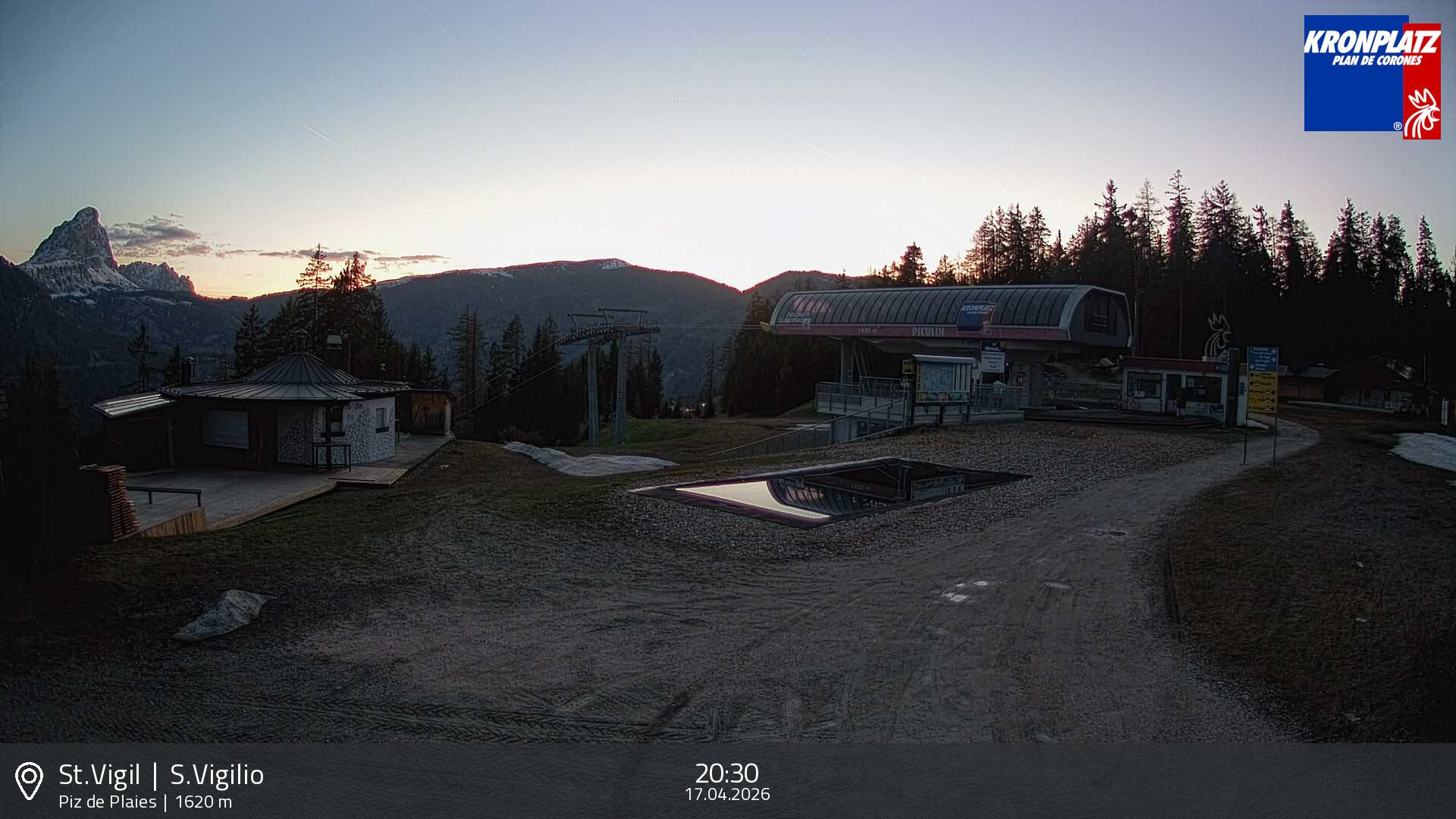 Archived image Webcam top station Piz de Plaies, Plan de Corones
