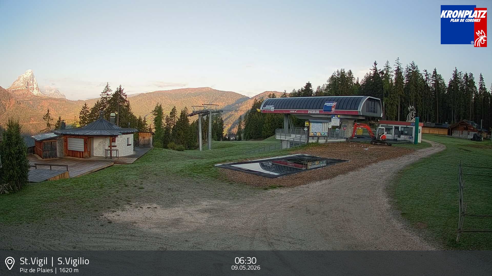Archiv Foto Webcam Piz de Plaies, Kronplatz
