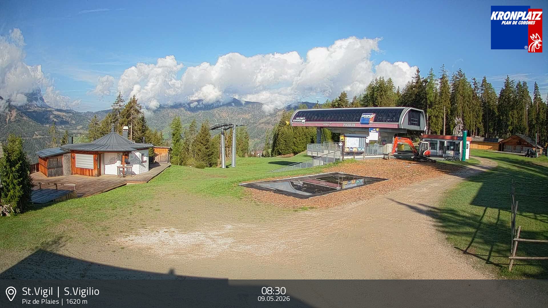 Archiv Foto Webcam Piz de Plaies, Kronplatz