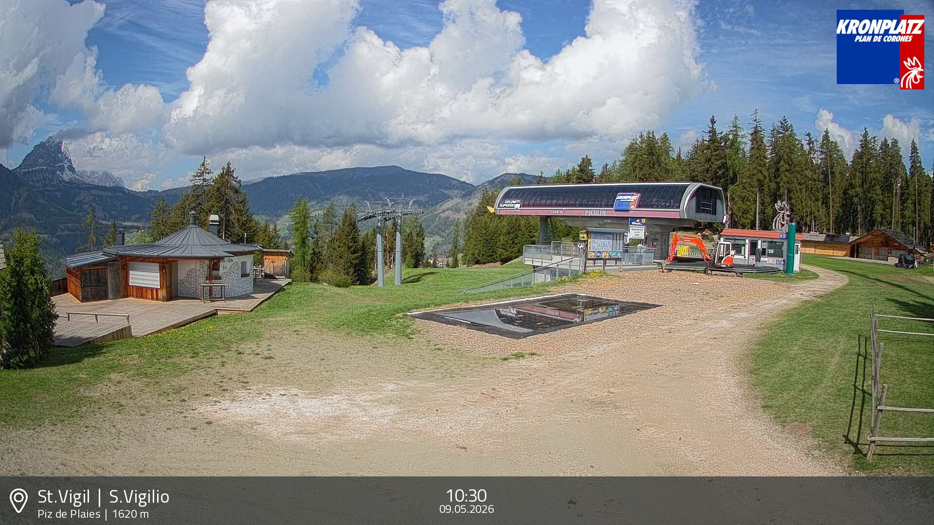 Archiv Foto Webcam Piz de Plaies, Kronplatz