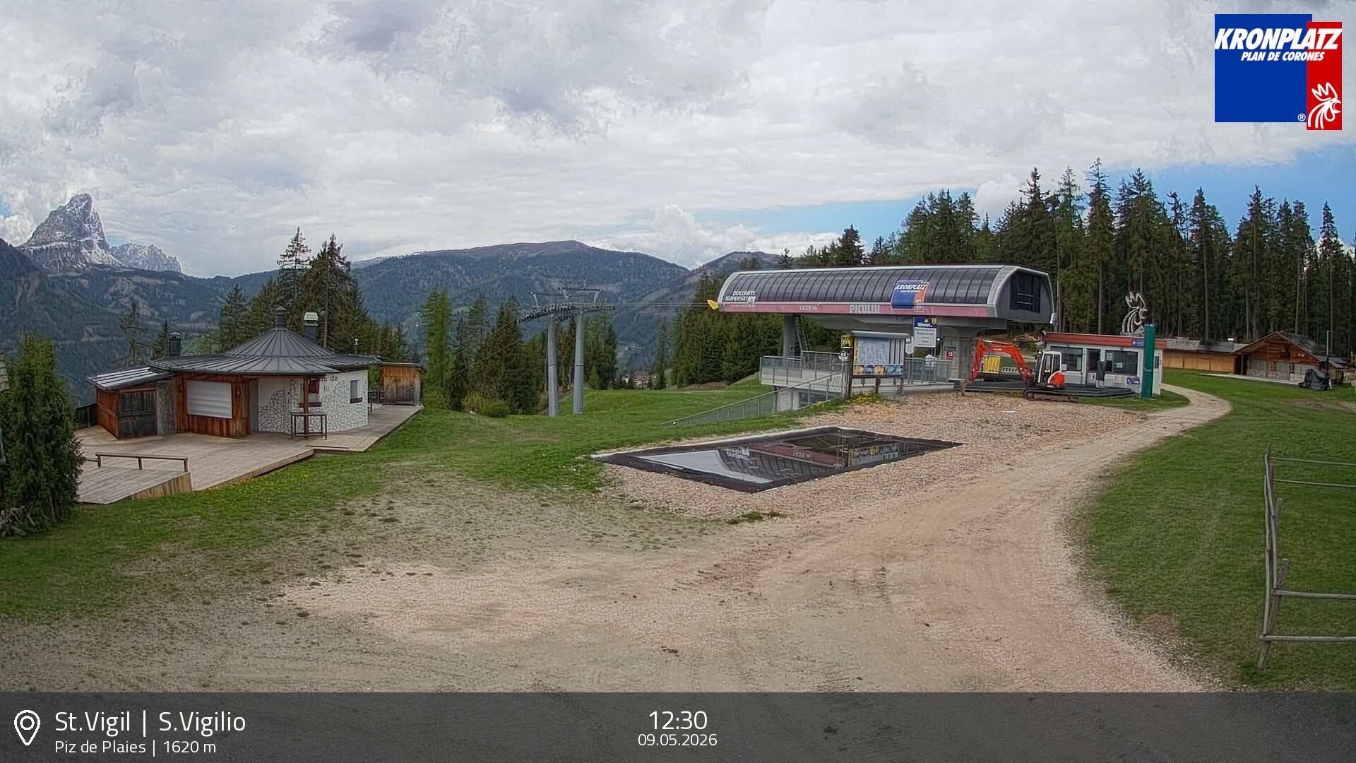 Archiv Foto Webcam Piz de Plaies, Kronplatz