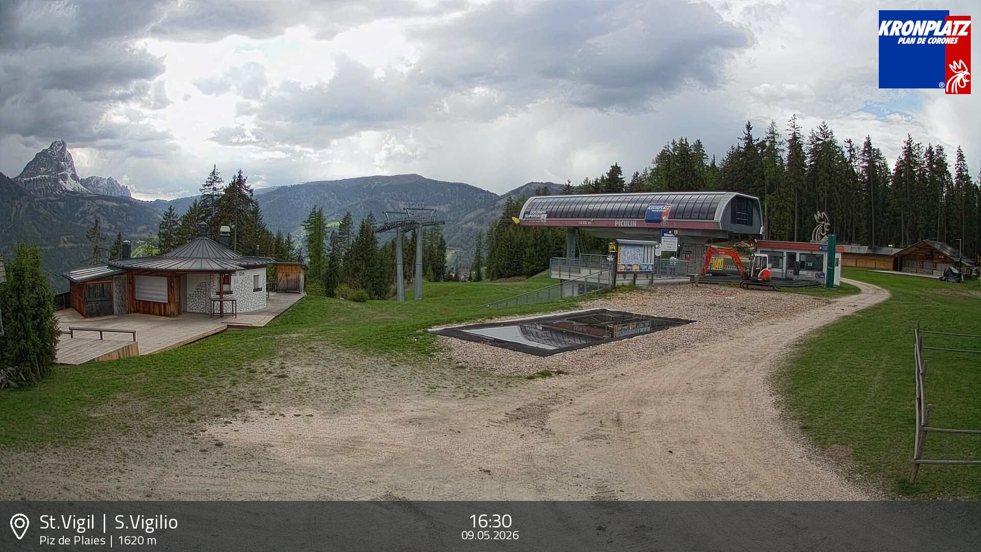 Archiv Foto Webcam Piz de Plaies, Kronplatz