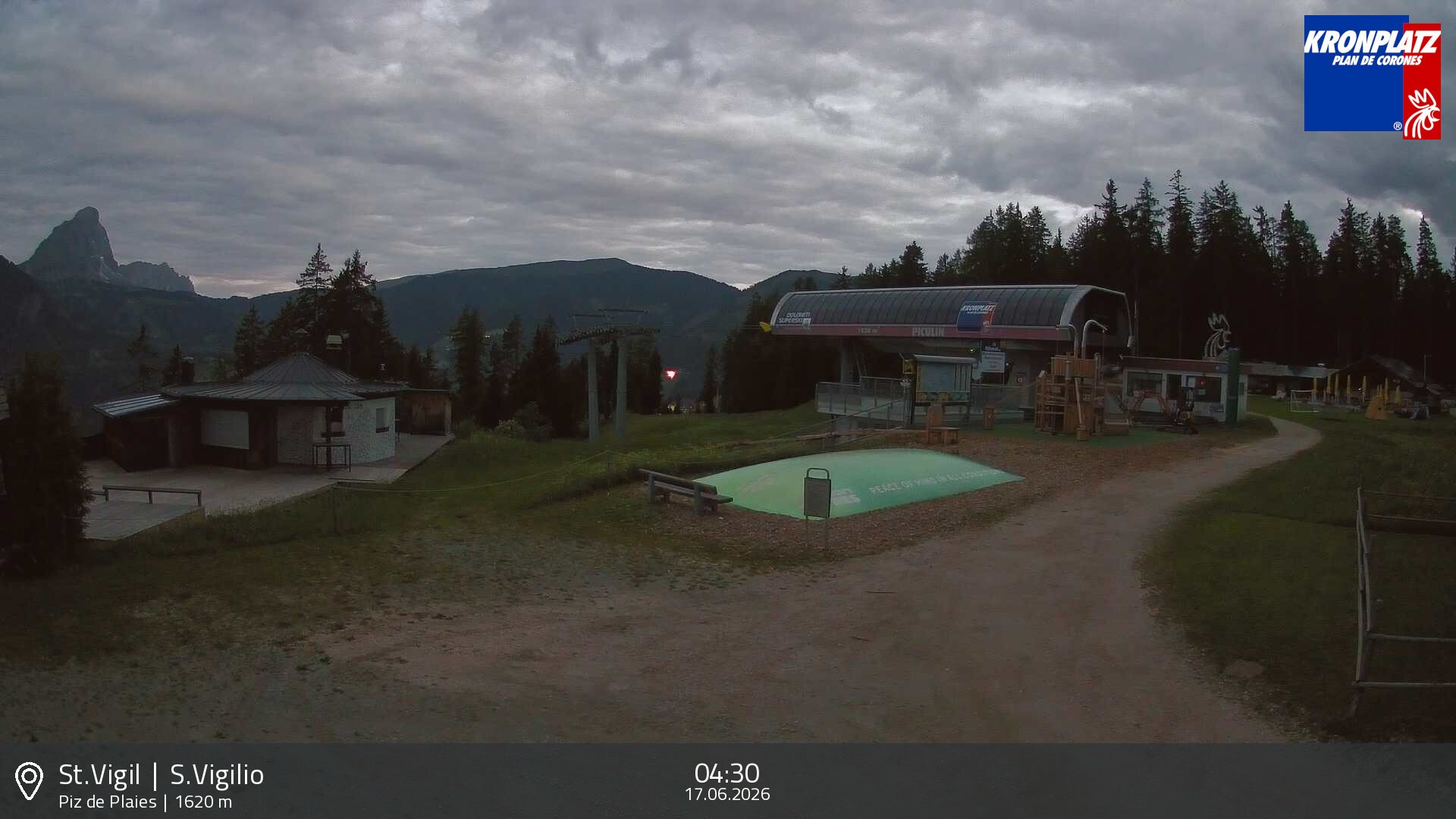 Archiv Foto Webcam Piz de Plaies, Kronplatz