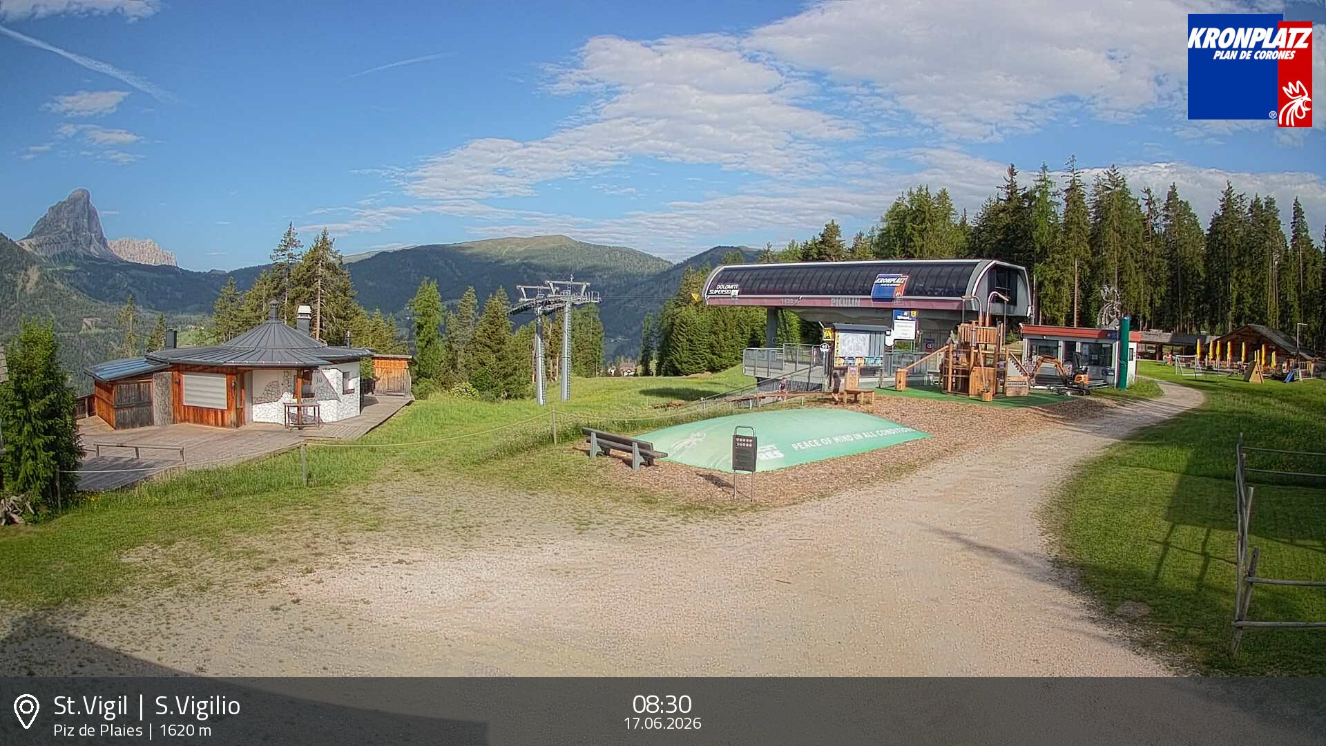 Archiv Foto Webcam Piz de Plaies, Kronplatz