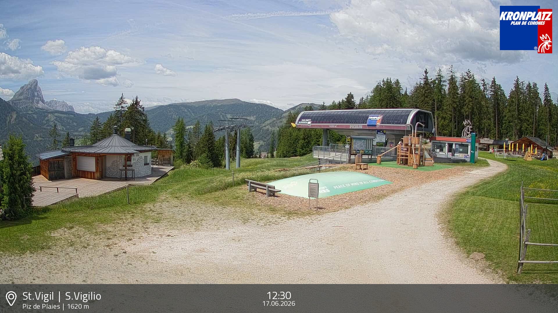 Archiv Foto Webcam Piz de Plaies, Kronplatz