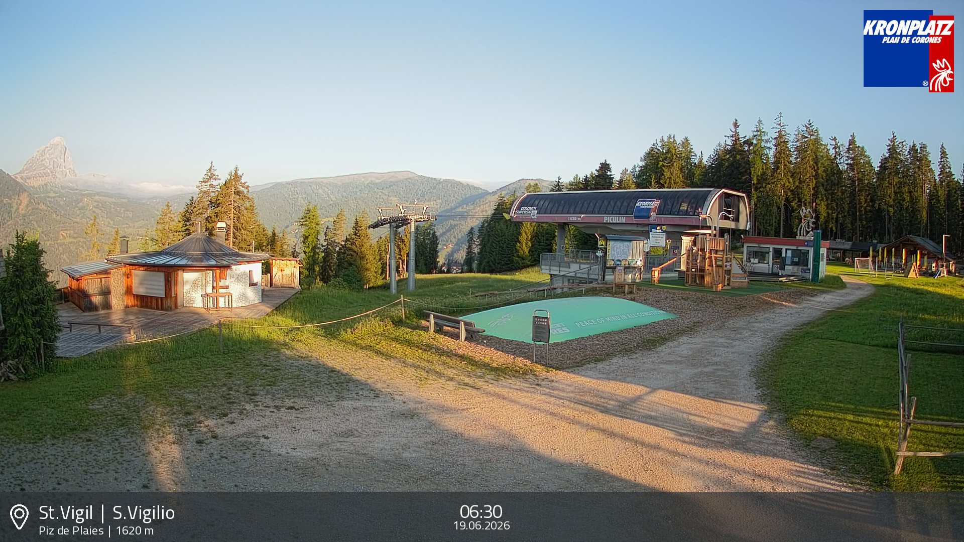 Archiv Foto Webcam Piz de Plaies, Kronplatz