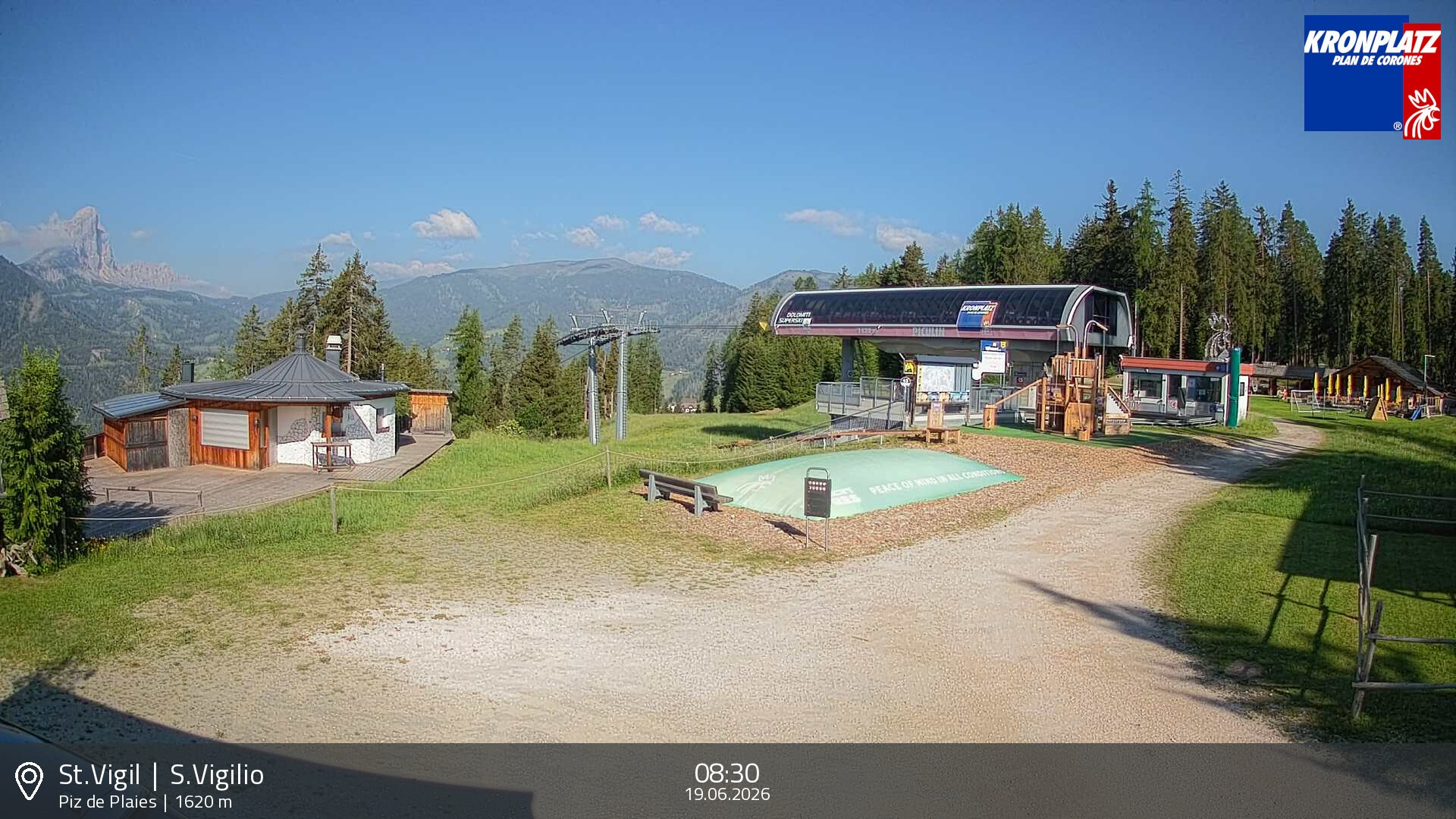 Archiv Foto Webcam Piz de Plaies, Kronplatz