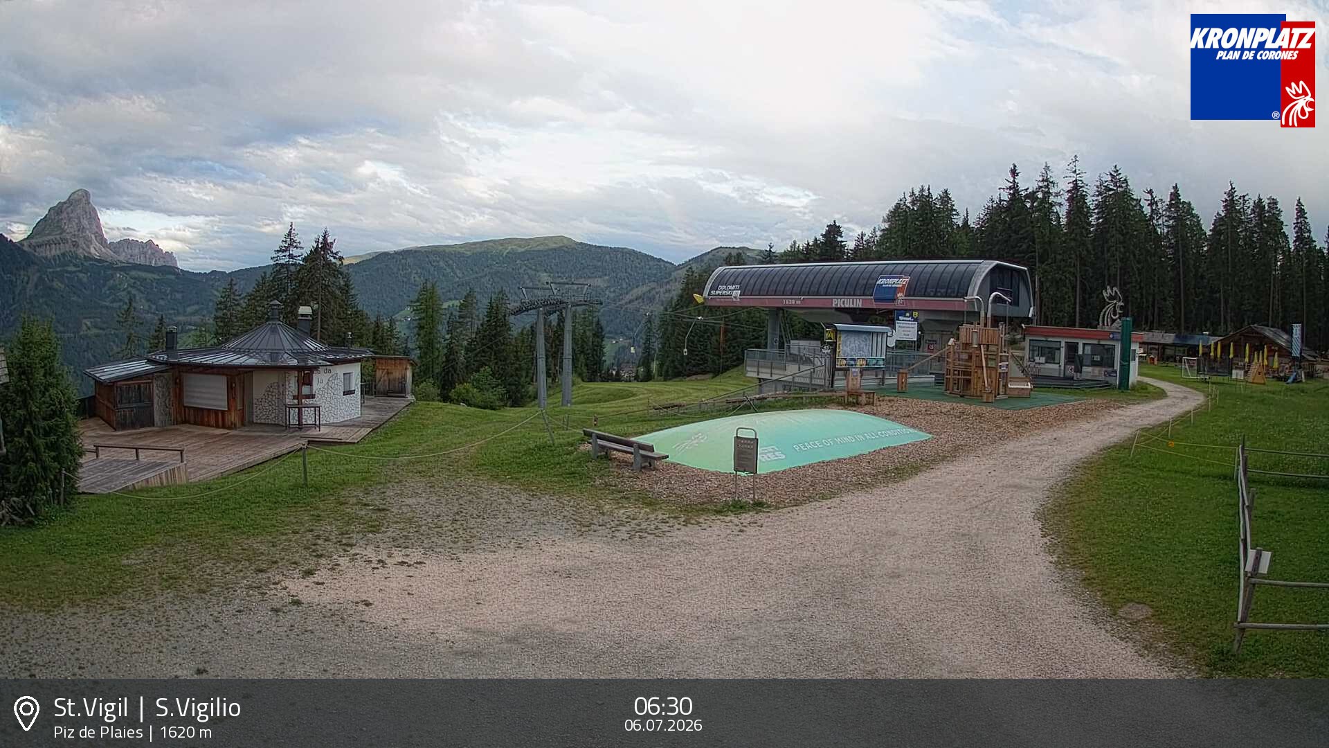 Archiv Foto Webcam Piz de Plaies, Kronplatz