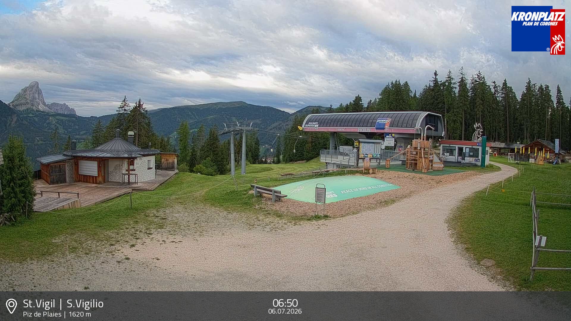 Archiv Foto Webcam Piz de Plaies, Kronplatz