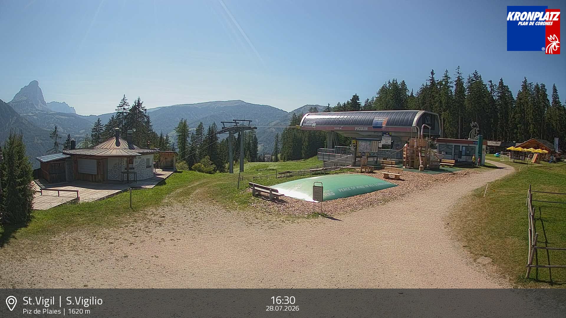 Archiv Foto Webcam Piz de Plaies, Kronplatz