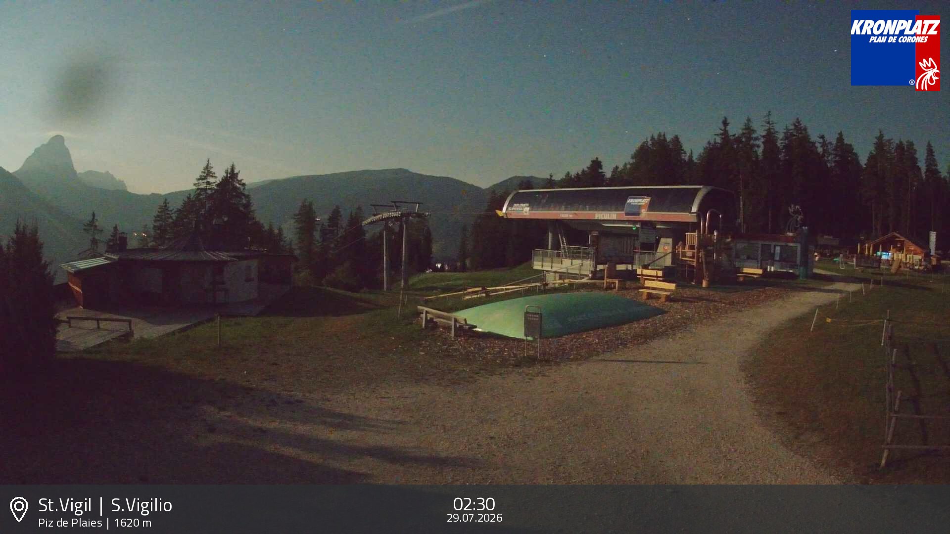 Archiv Foto Webcam Piz de Plaies, Kronplatz
