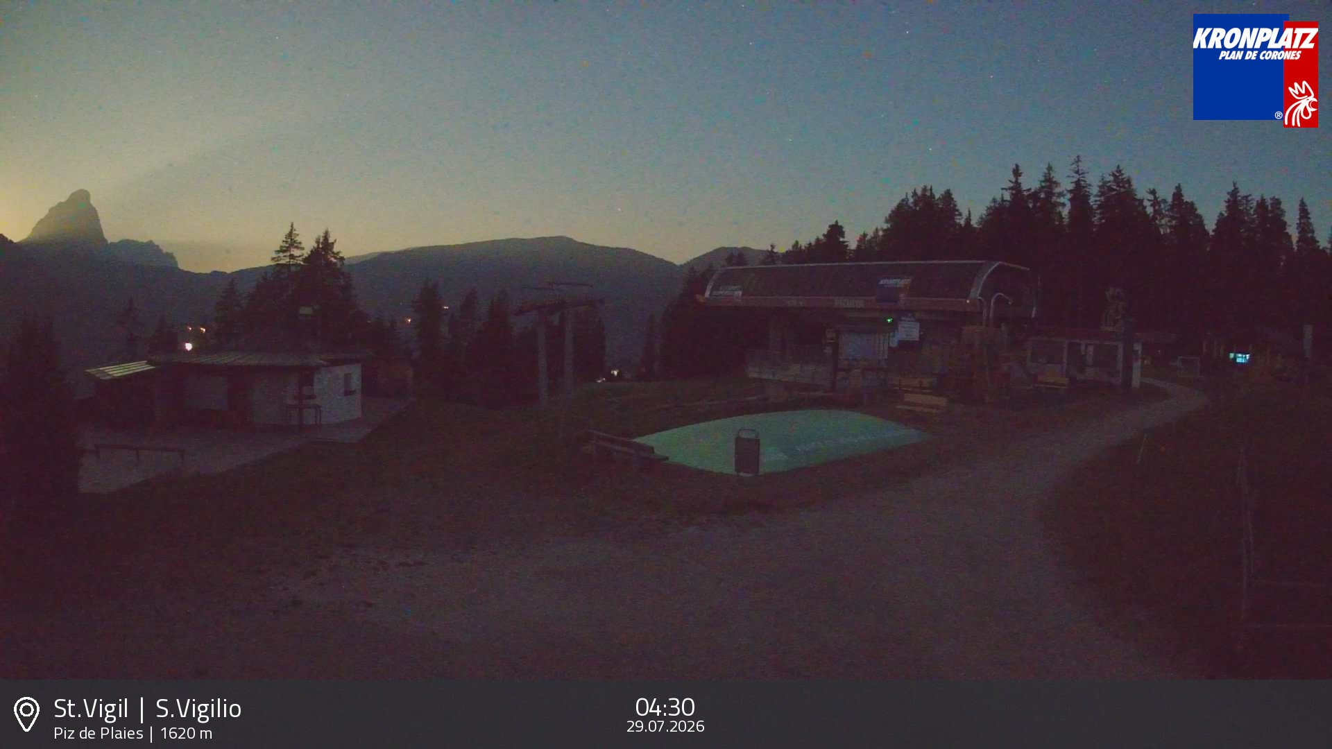 Archiv Foto Webcam Piz de Plaies, Kronplatz