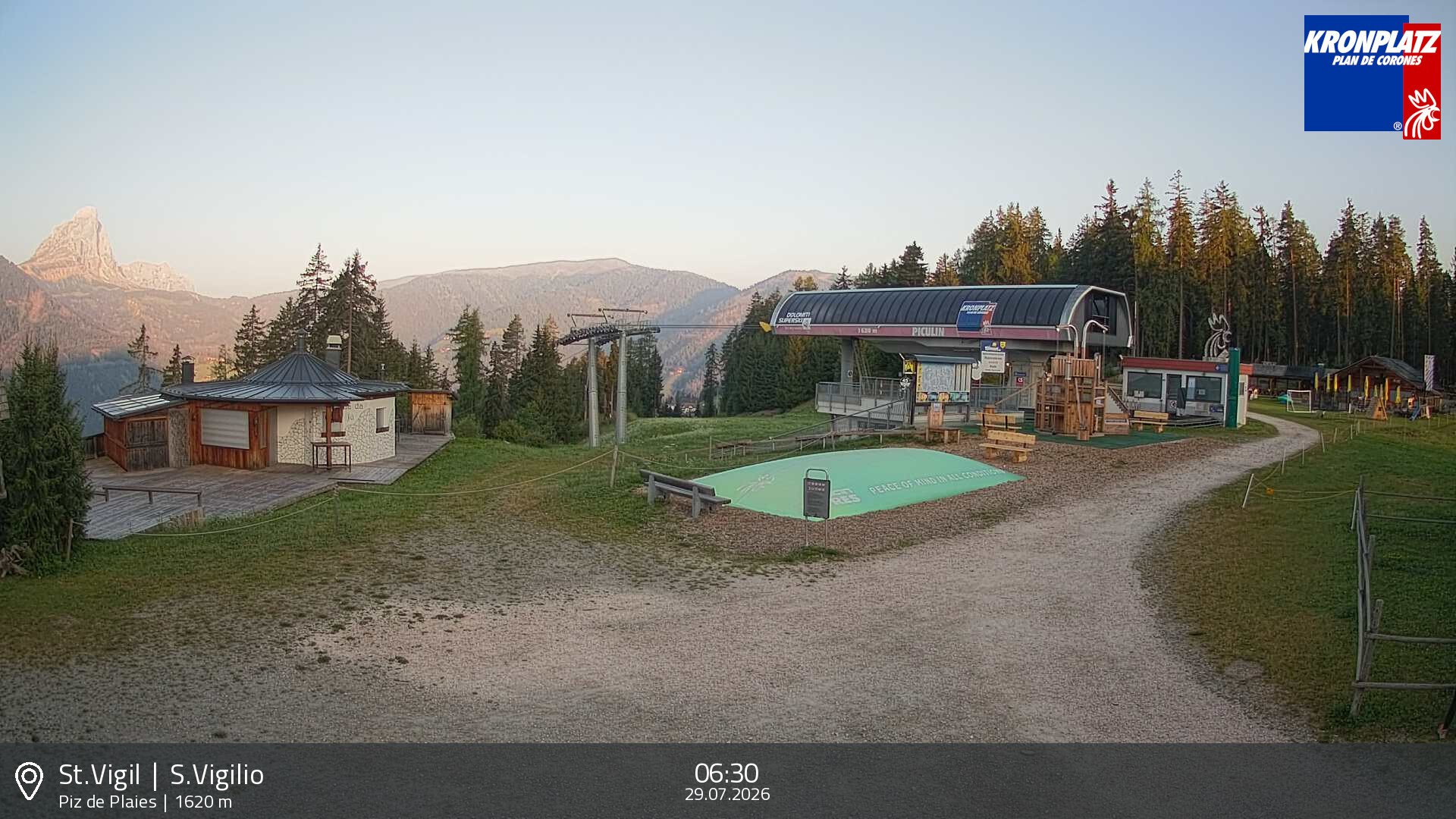 Archiv Foto Webcam Piz de Plaies, Kronplatz