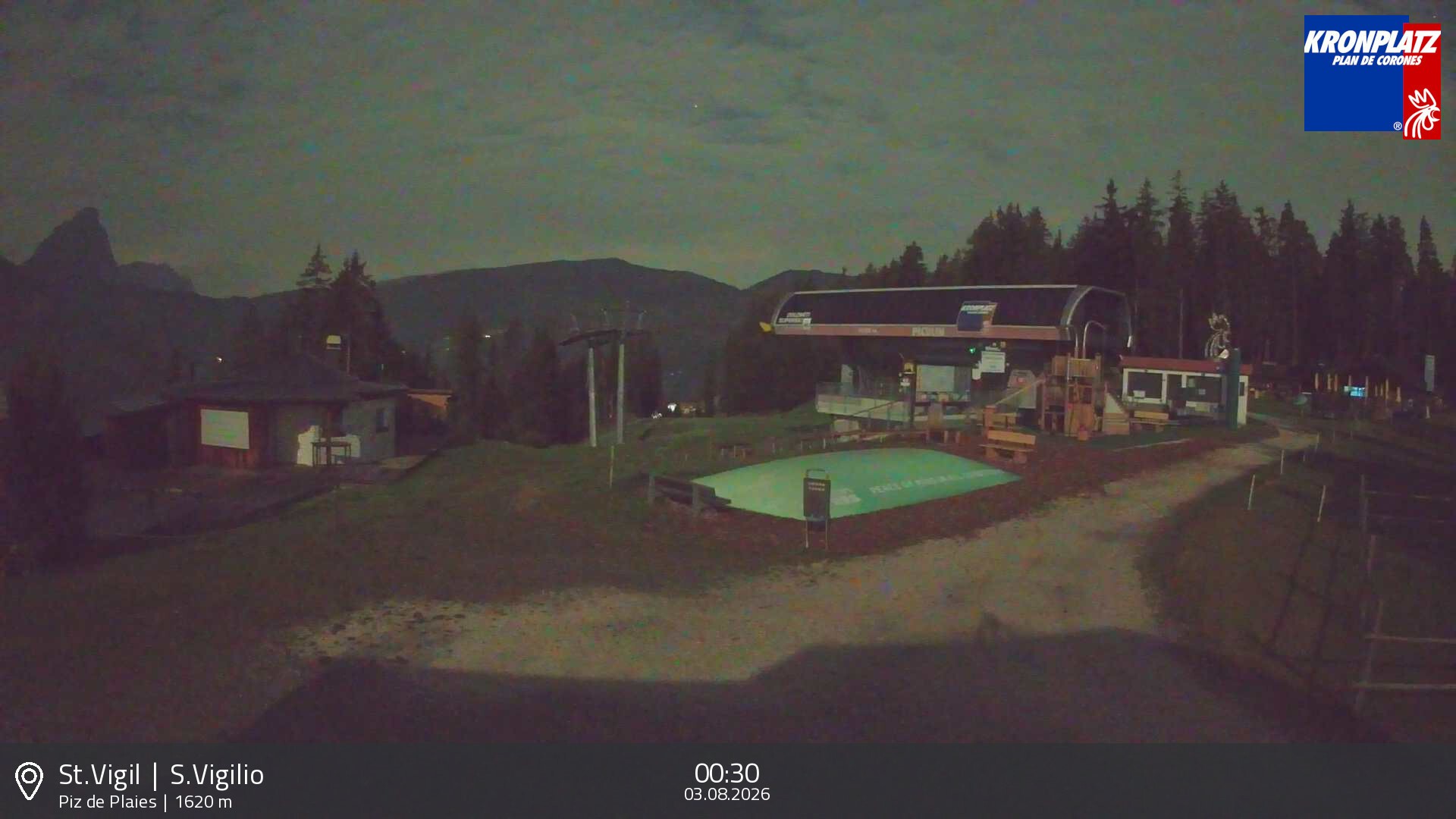 Archiv Foto Webcam Piz de Plaies, Kronplatz