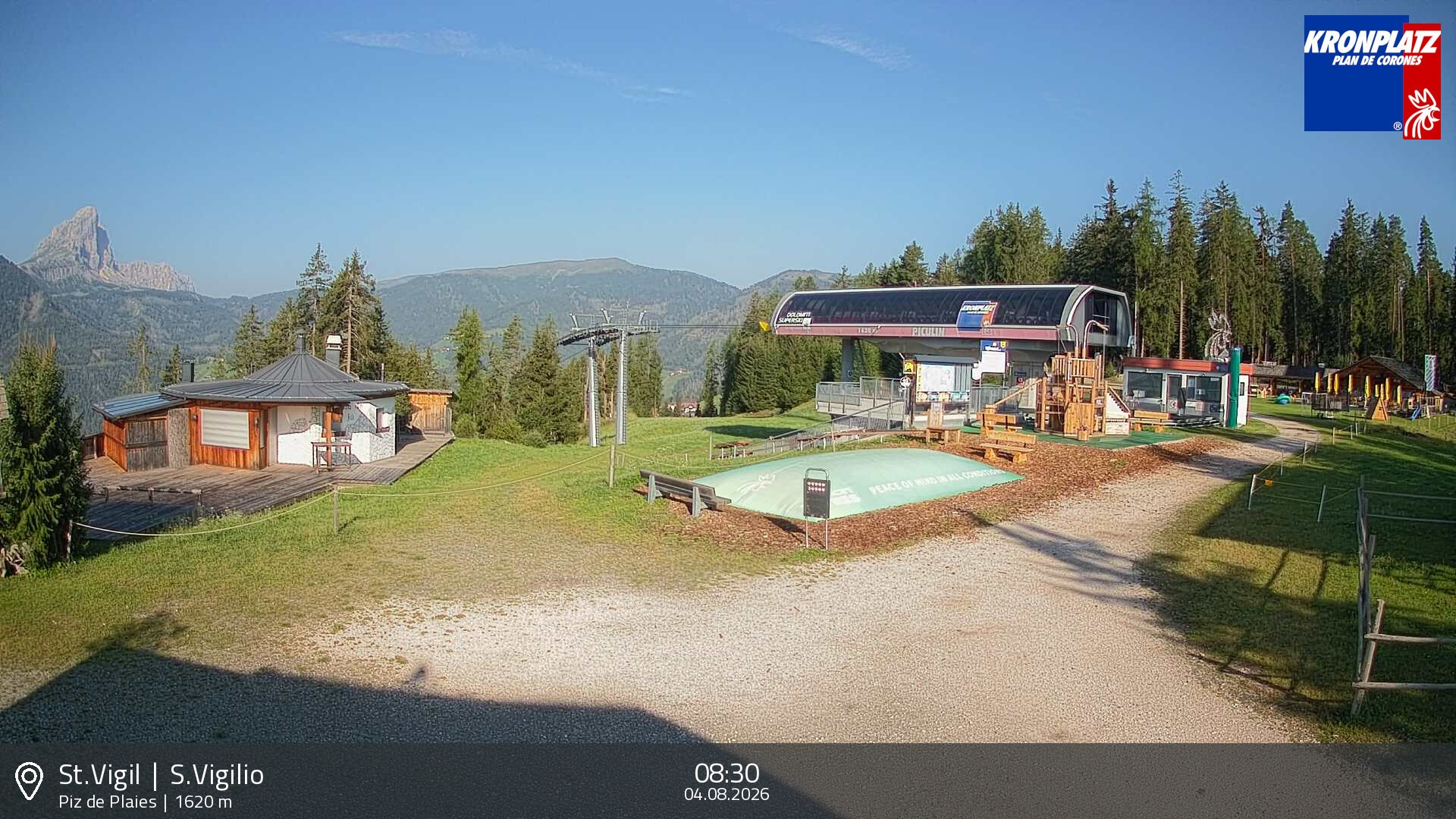Archived image Webcam top station Piz de Plaies, Plan de Corones