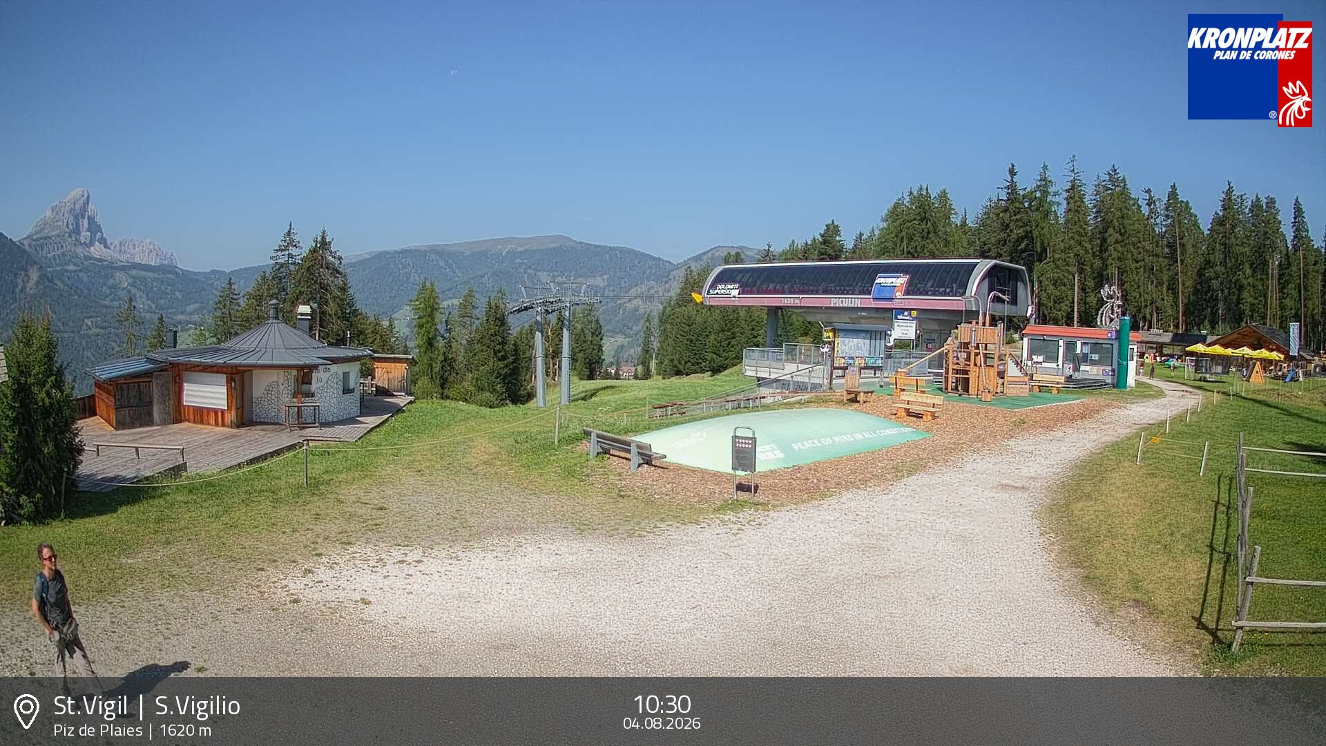 Archived image Webcam top station Piz de Plaies, Plan de Corones