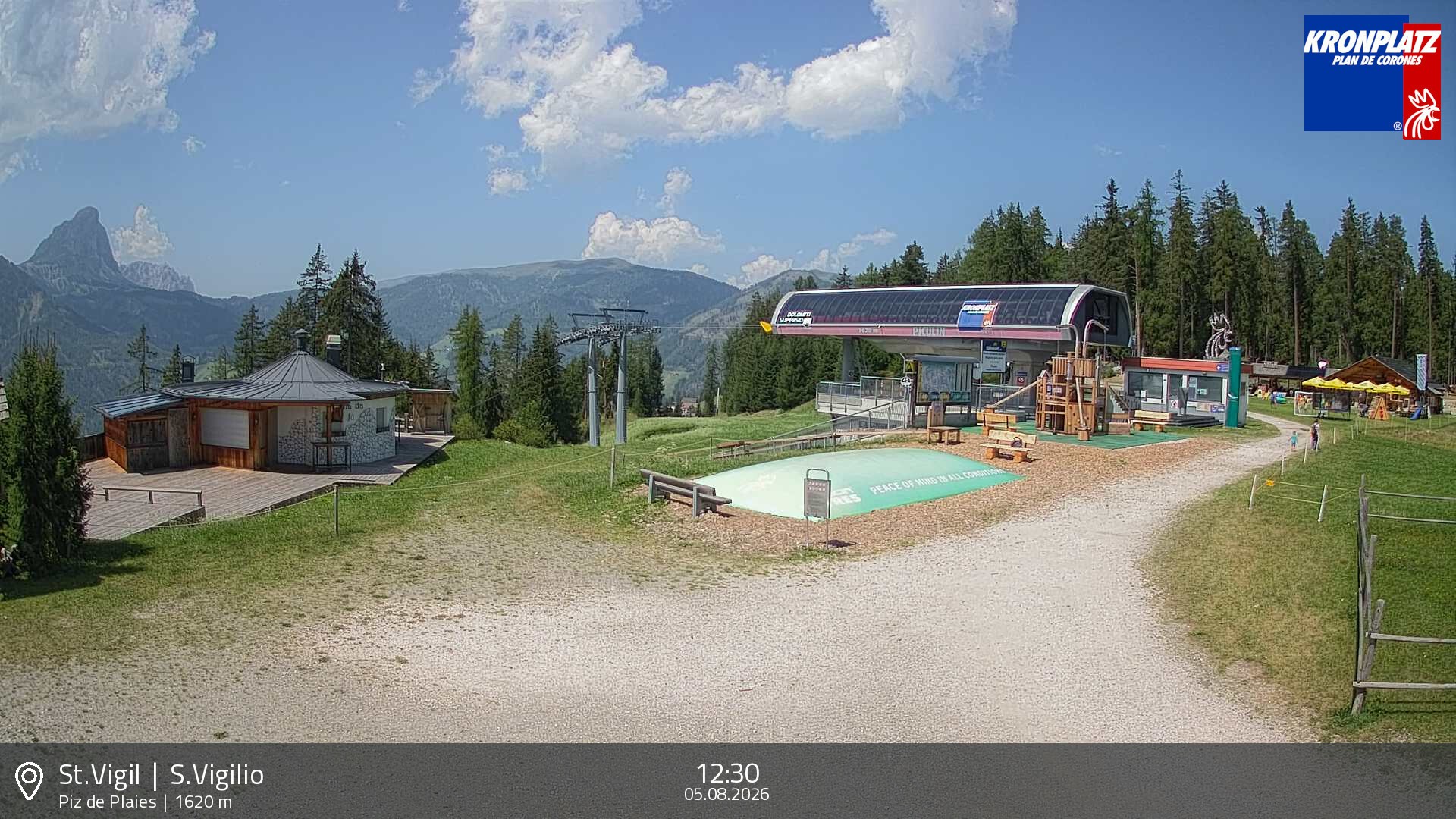 Archived image Webcam top station Piz de Plaies, Plan de Corones