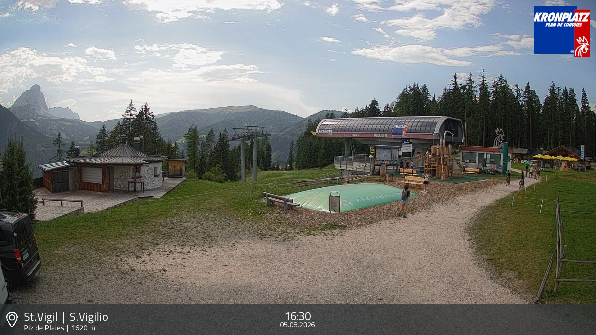 Archived image Webcam top station Piz de Plaies, Plan de Corones