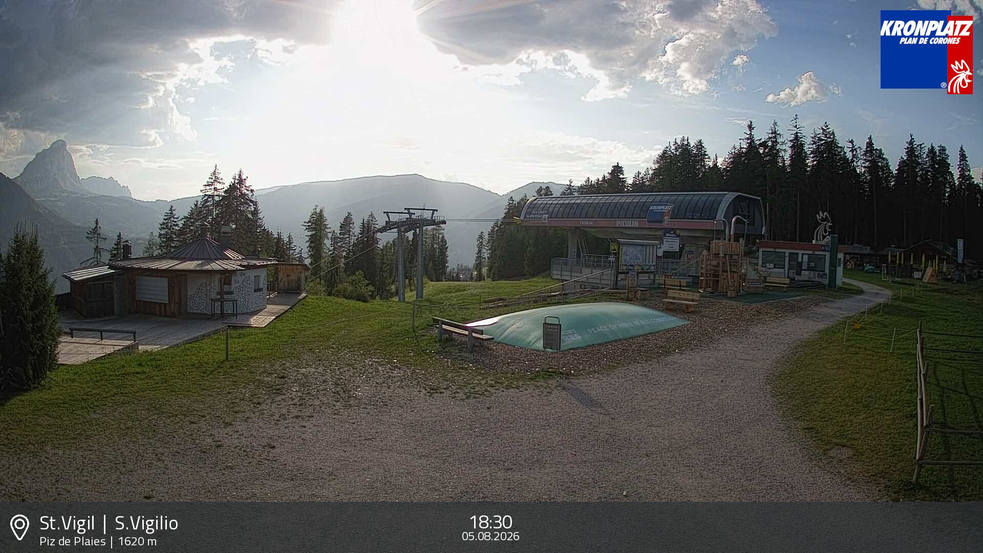 Archived image Webcam top station Piz de Plaies, Plan de Corones