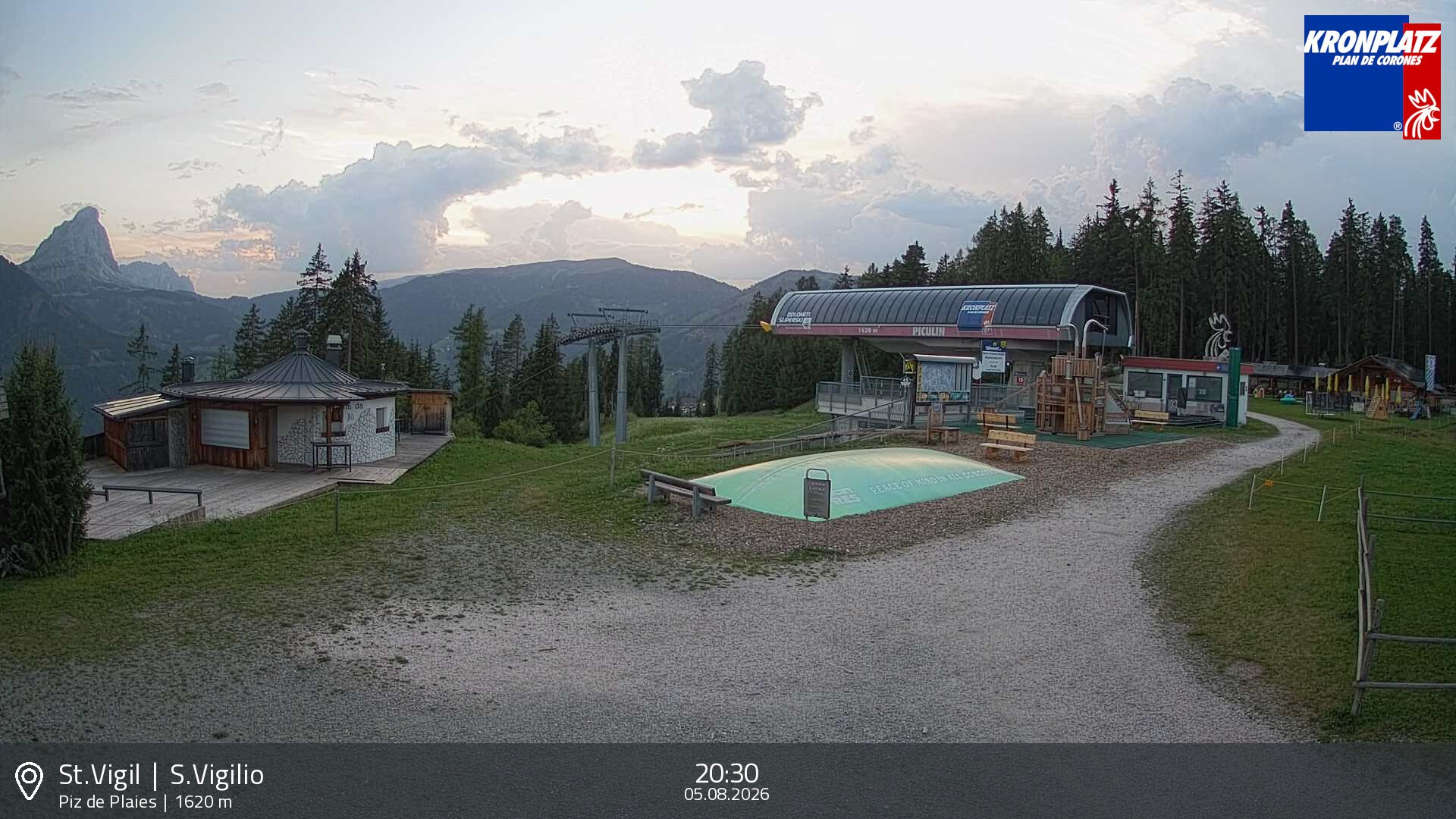 Archived image Webcam top station Piz de Plaies, Plan de Corones