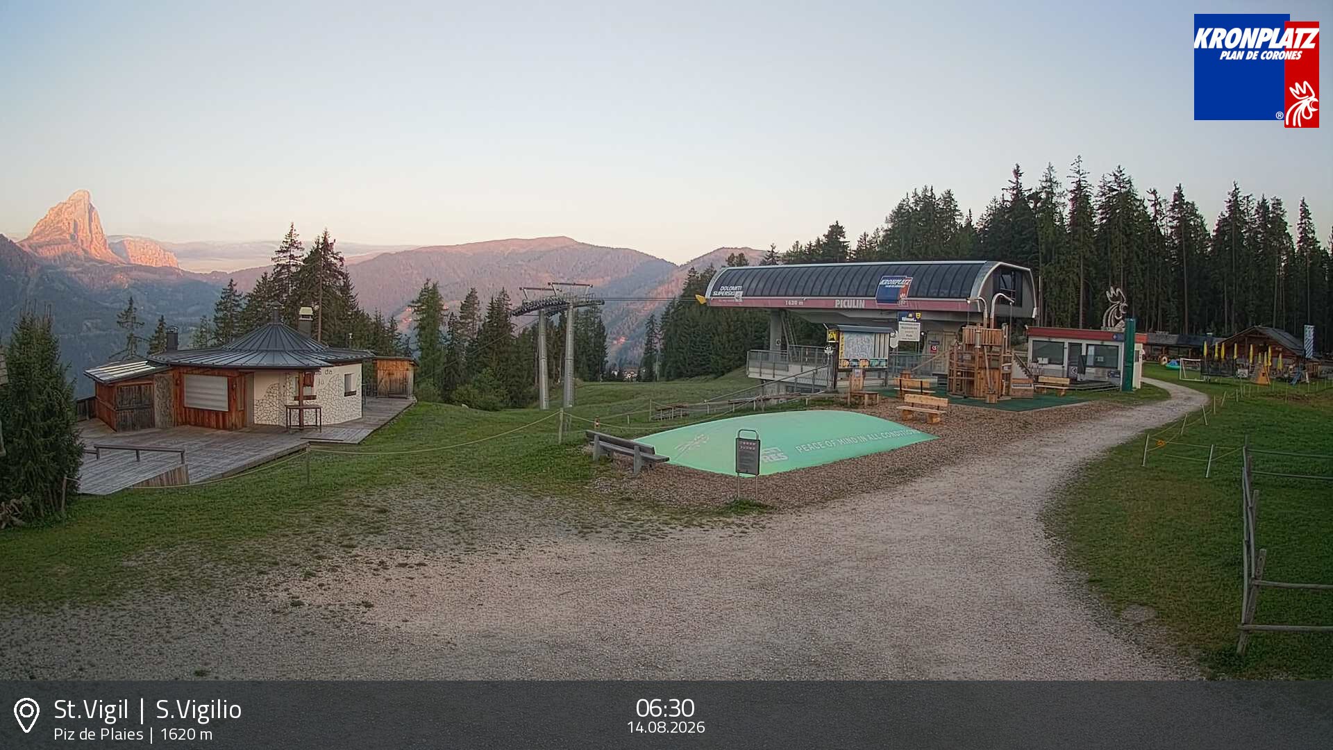 Archiv Foto Webcam Piz de Plaies, Kronplatz