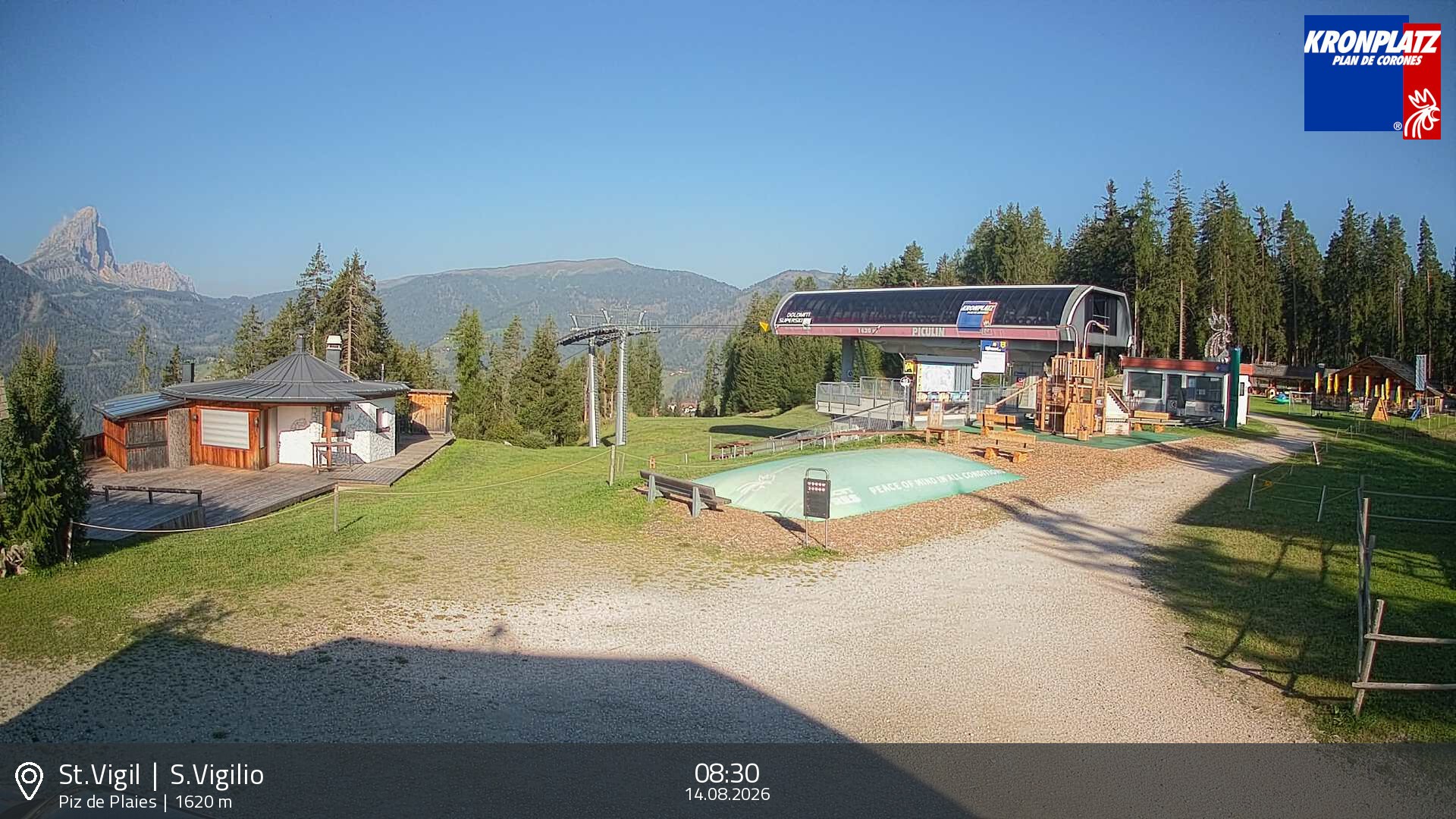 Archiv Foto Webcam Piz de Plaies, Kronplatz