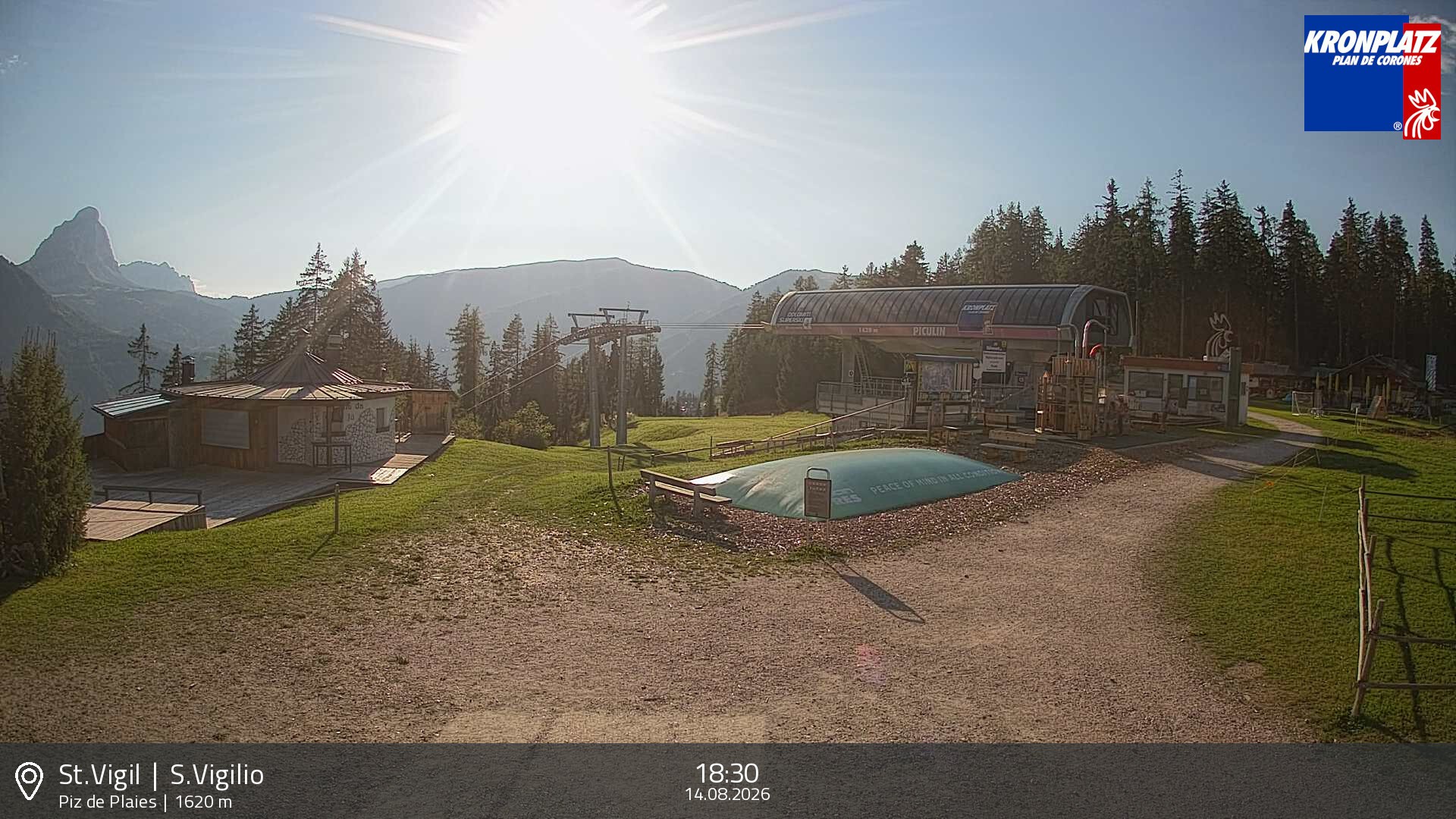Archiv Foto Webcam Piz de Plaies, Kronplatz