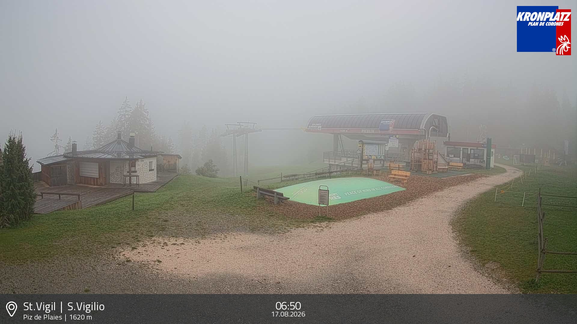 Archiv Foto Webcam Piz de Plaies, Kronplatz