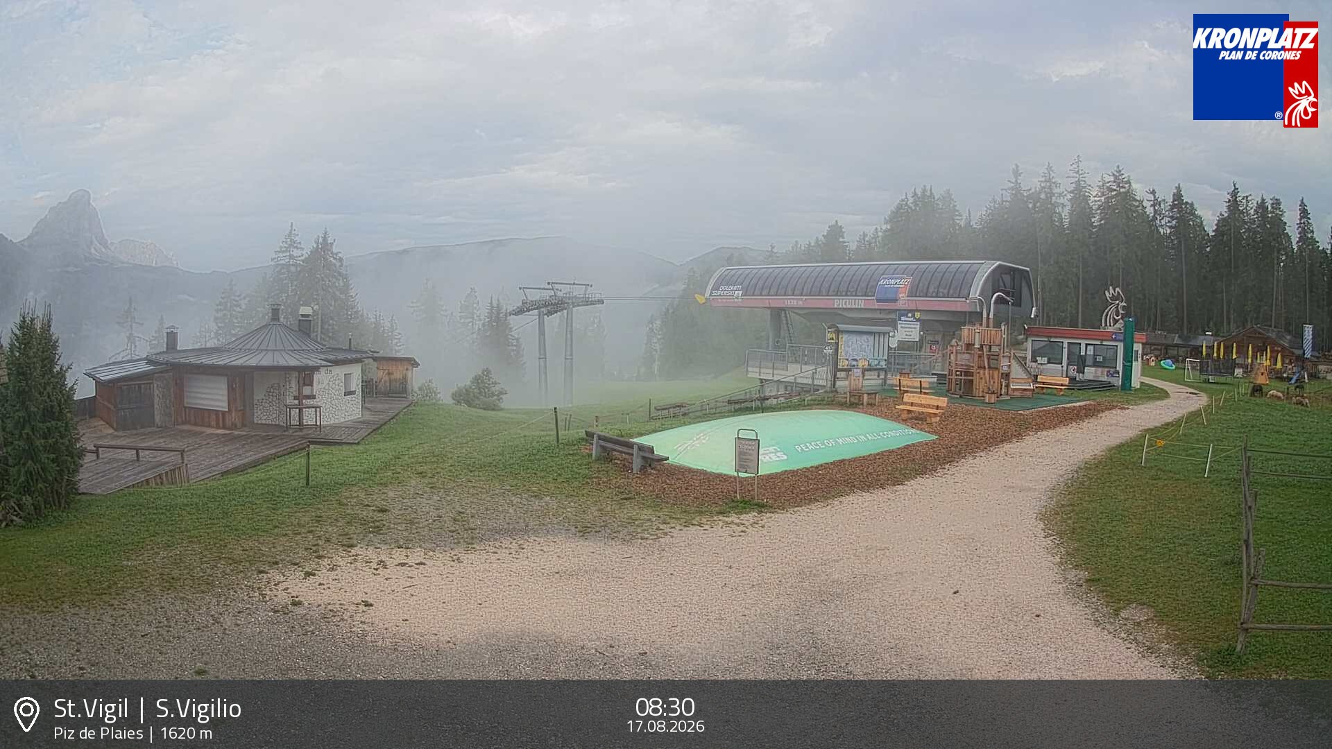 Archiv Foto Webcam Piz de Plaies, Kronplatz