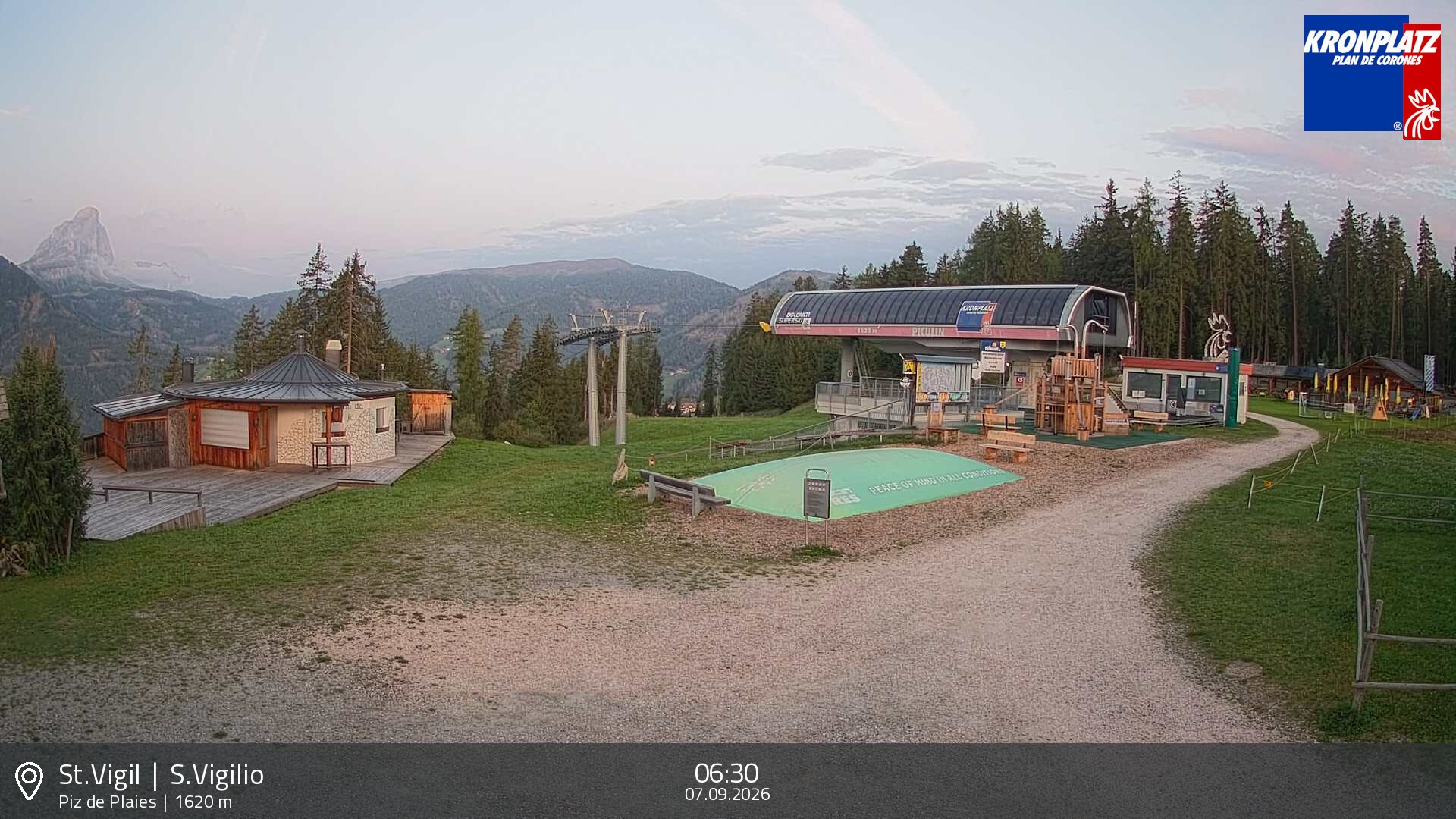 Archiv Foto Webcam Piz de Plaies, Kronplatz