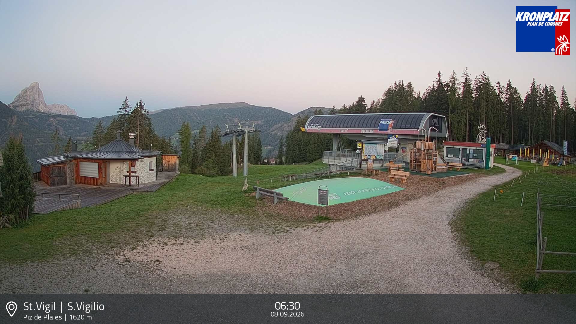 Archiv Foto Webcam Piz de Plaies, Kronplatz