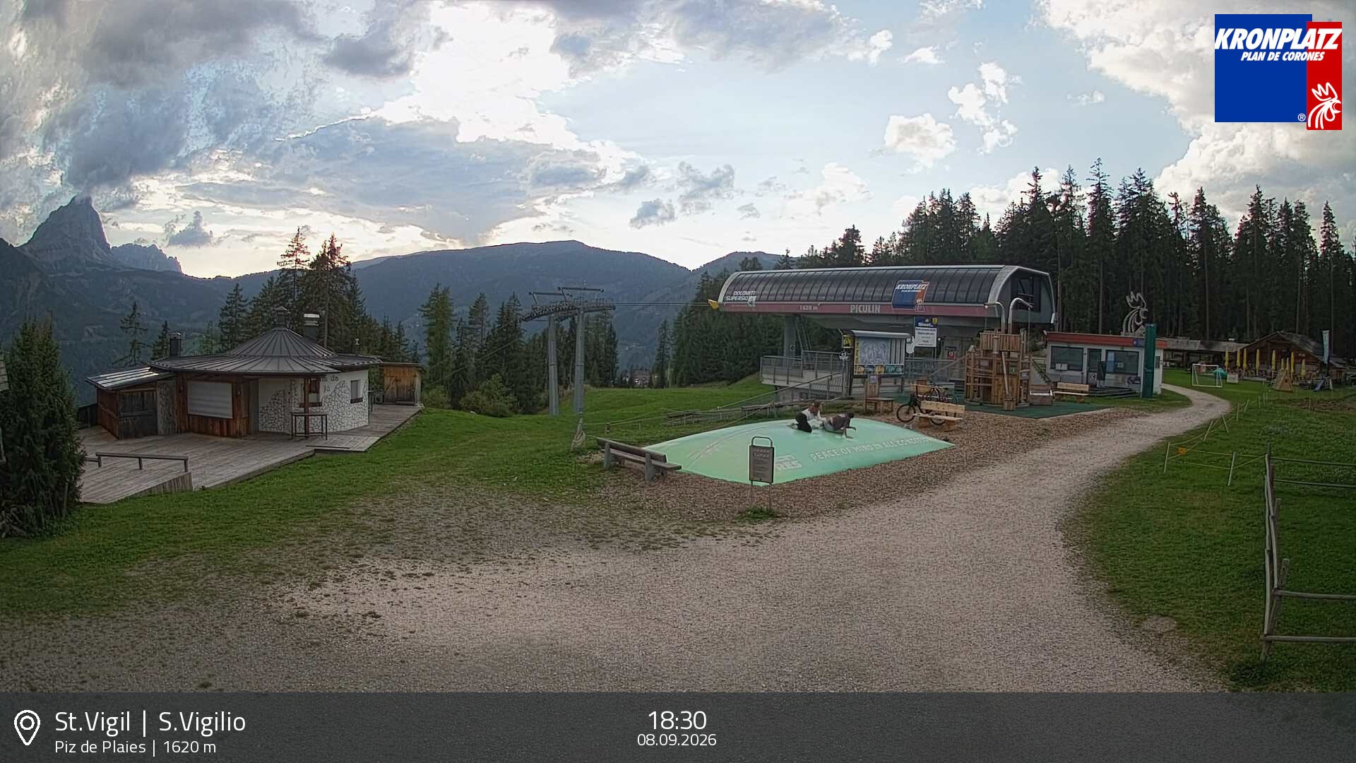 Archiv Foto Webcam Piz de Plaies, Kronplatz