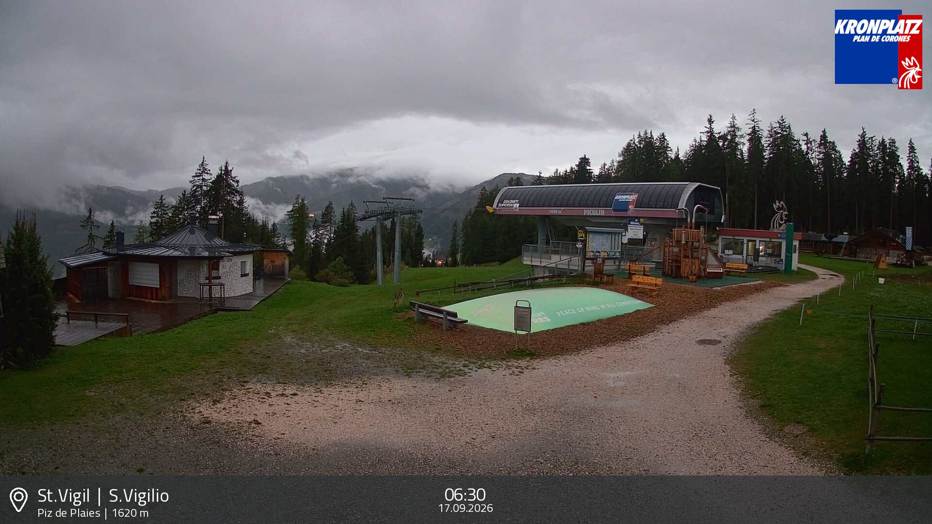 Archiv Foto Webcam Piz de Plaies, Kronplatz