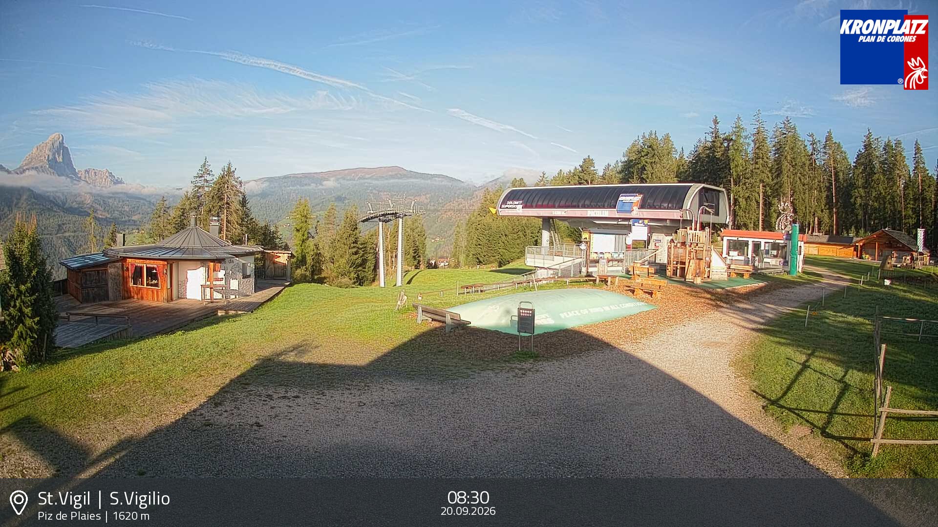Archiv Foto Webcam Piz de Plaies, Kronplatz
