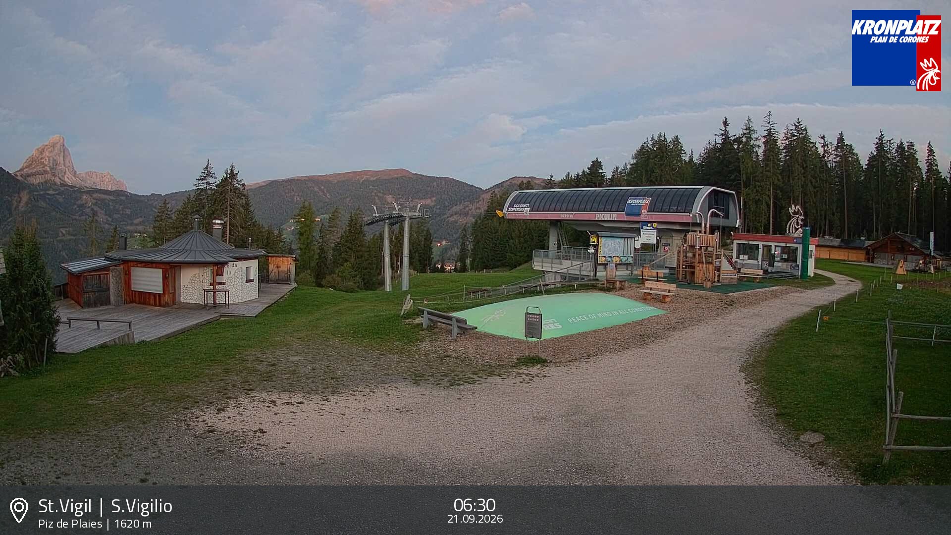 Archiv Foto Webcam Piz de Plaies, Kronplatz