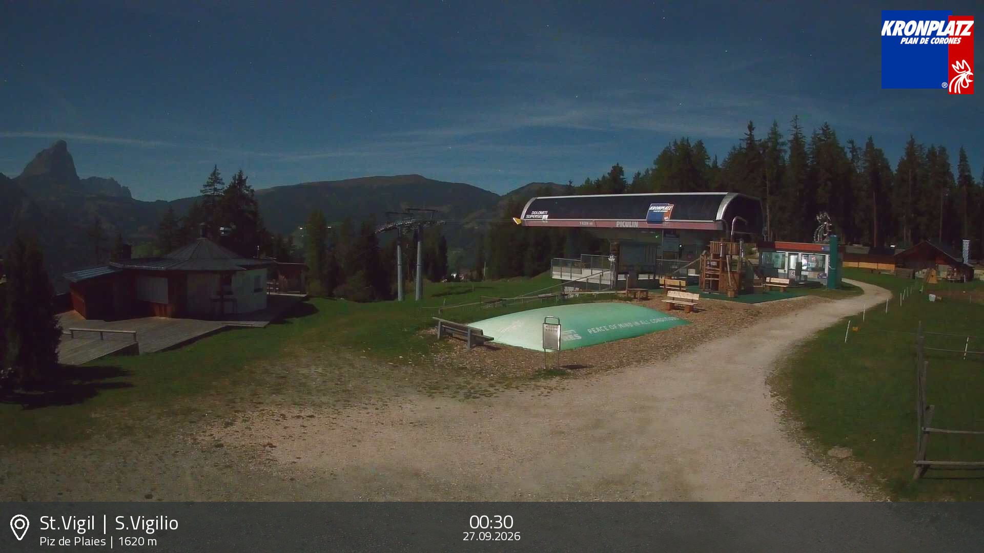 Archived image Webcam top station Piz de Plaies, Plan de Corones