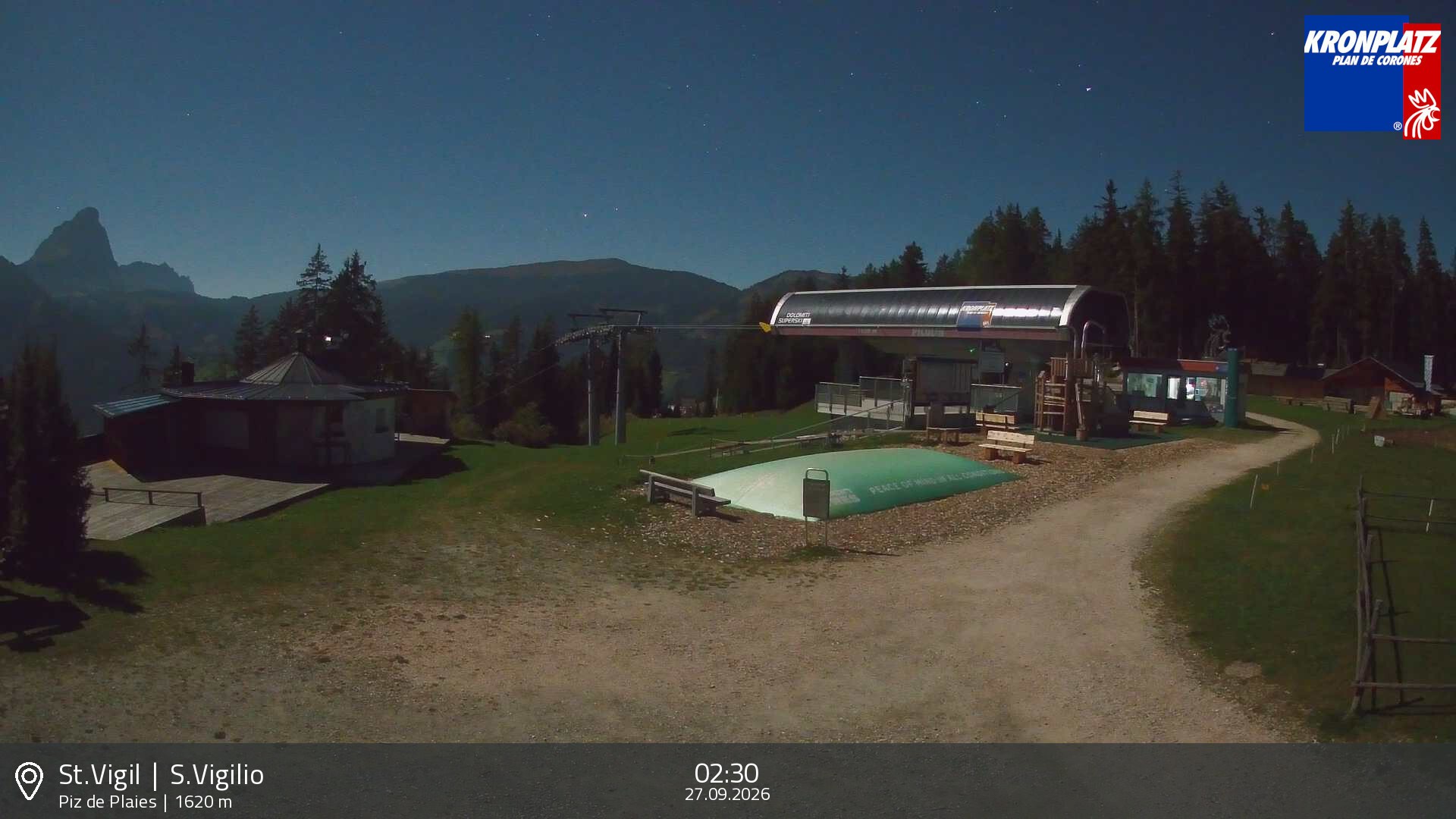 Archived image Webcam top station Piz de Plaies, Plan de Corones