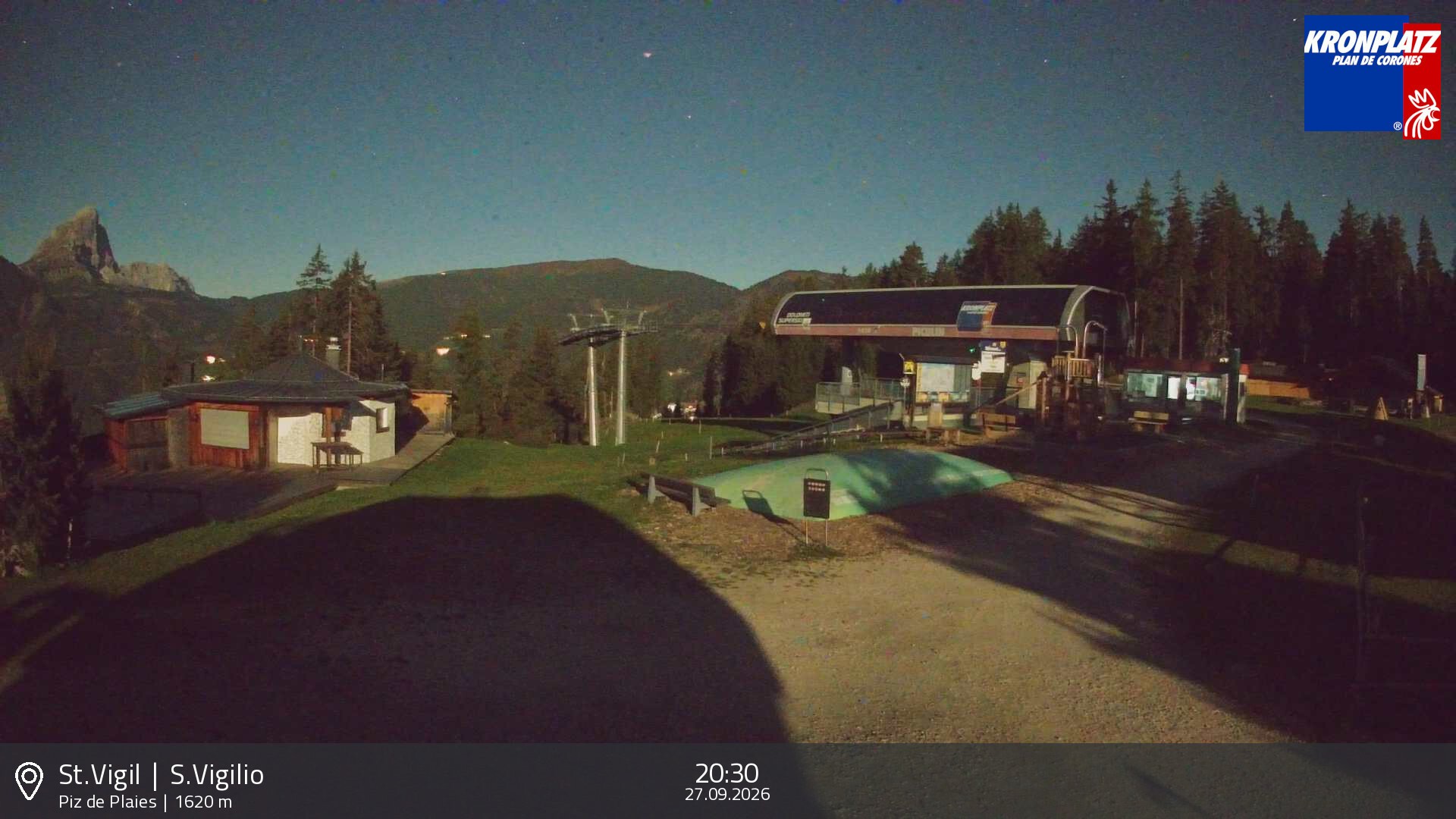 Archived image Webcam top station Piz de Plaies, Plan de Corones
